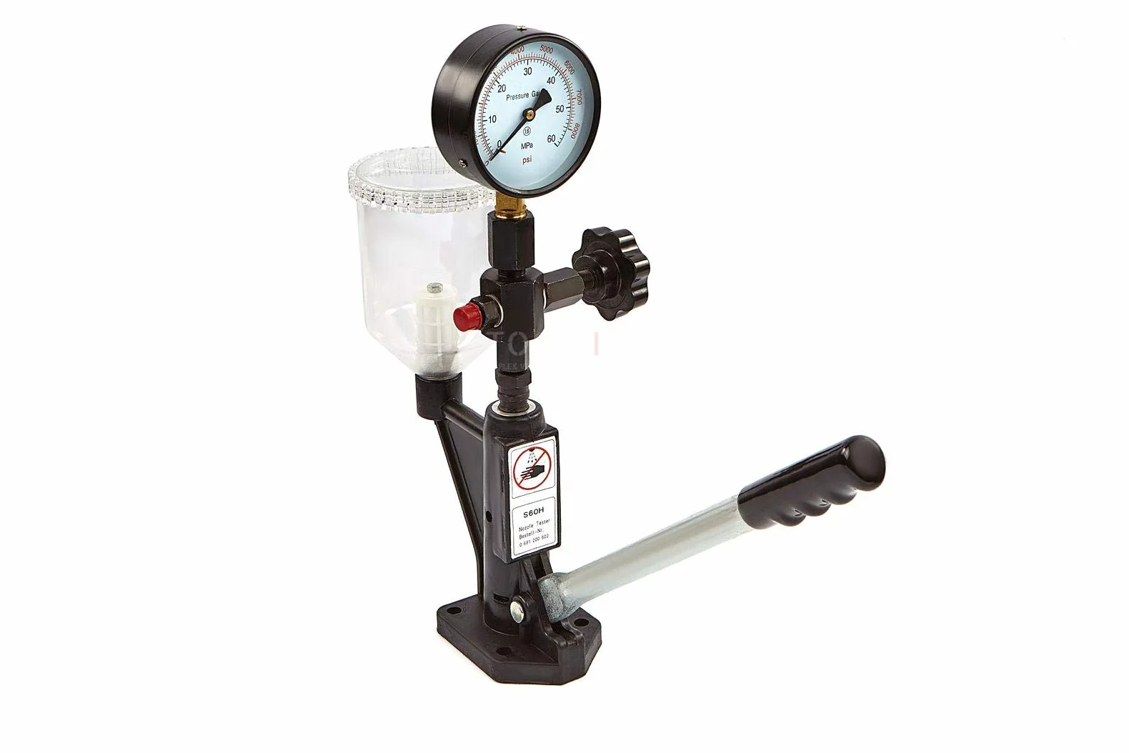 HBM probador de inyector de Diesel de 600 Bar