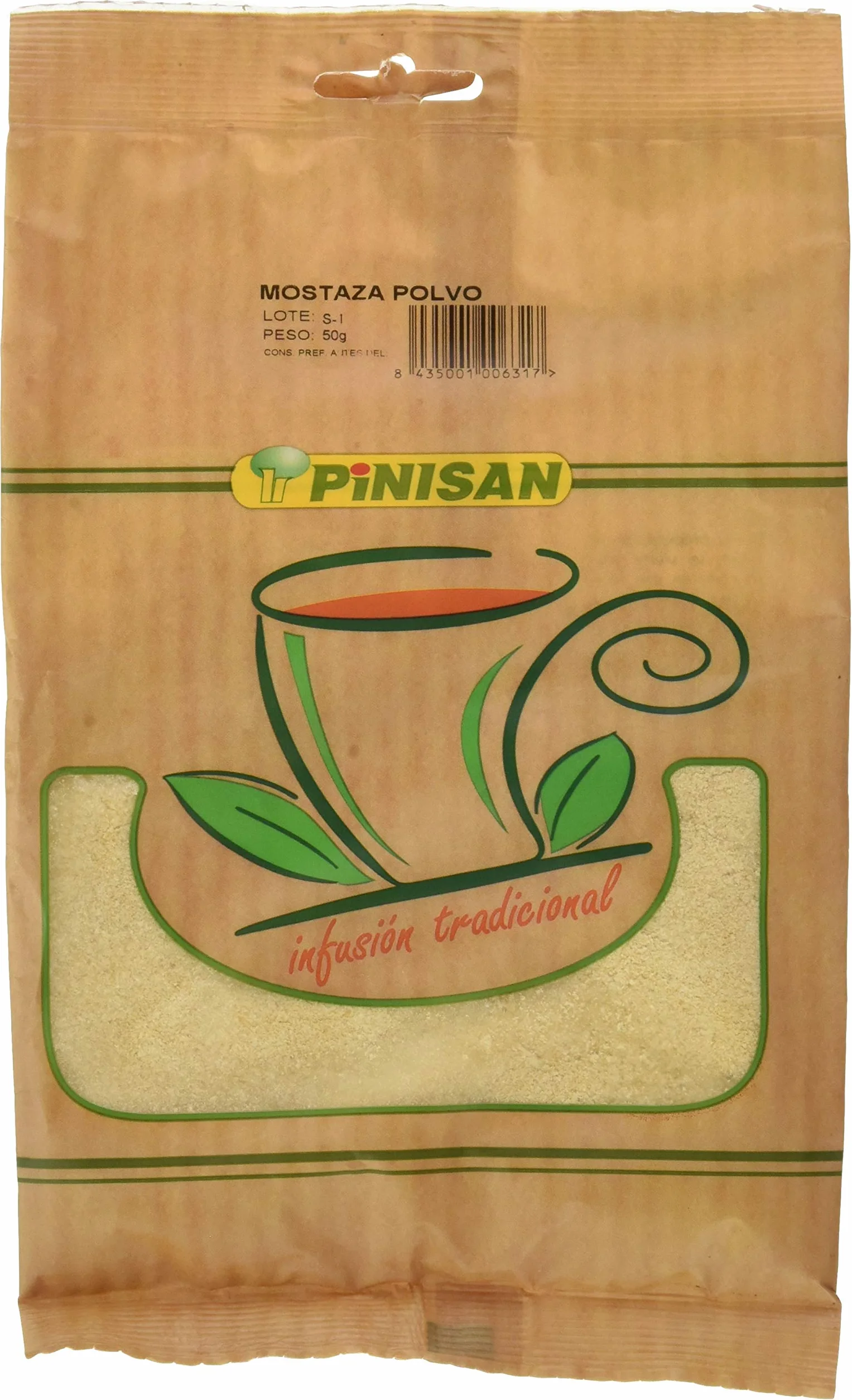 Mostaza Amarilla Molida 50 gr