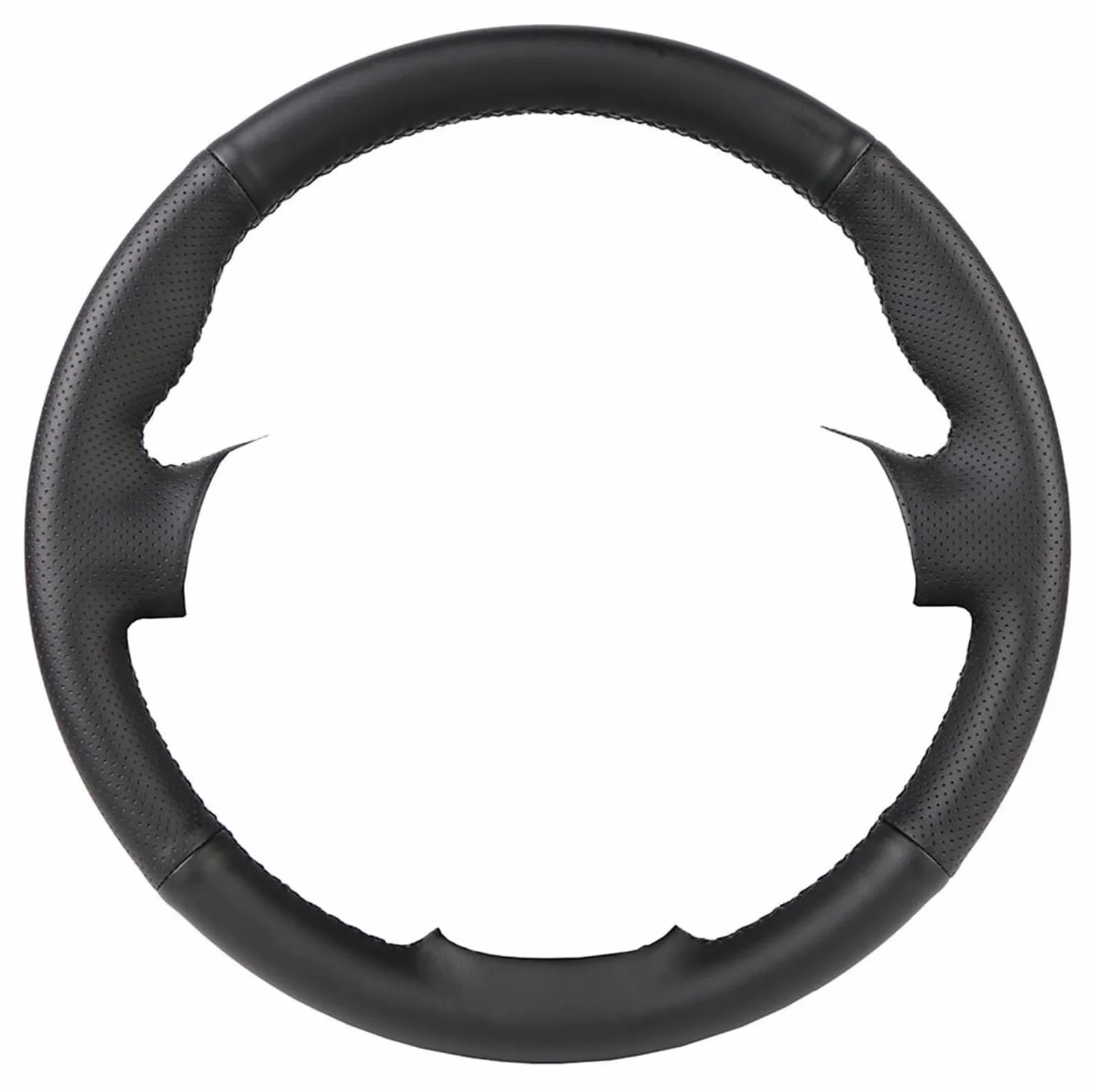 para Nissan para Almera para XTrail para Primera para Terrano para Pathfinder para Paladin Funda para Volante De Coche Automotriz Funda para Volante(Yellow Thread)