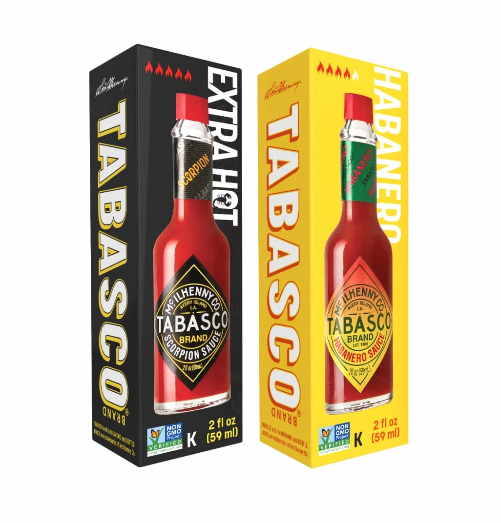 TABASCO® Duo-pack salsa Scorpion & Habanero (2 x 60ml)