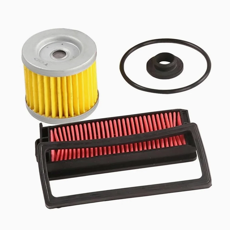 Elemento Filtro Motocicleta Filtración Aceite Motor Para G1-125 Para G2-125 Para U-125 Para U1-125 Para U-150 Para U1-150 Para U1-155 Para GK125 De Filtro De Aire(A-full Set)