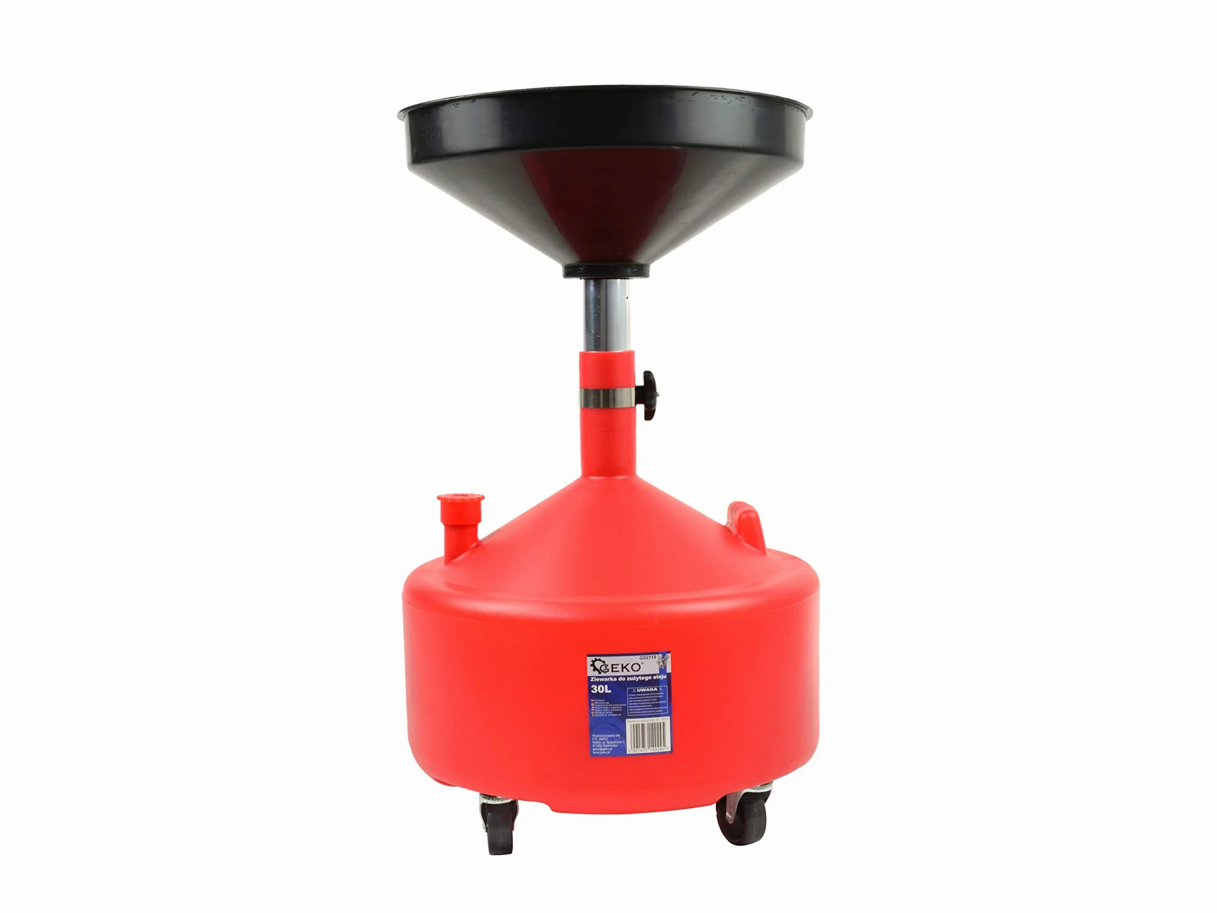 BSD Recogedor de Aceite - Dispositivo de Drenaje de Aceite Usado, Extractor de Aceite, Extractor de Aceite de Gravedad - 30L