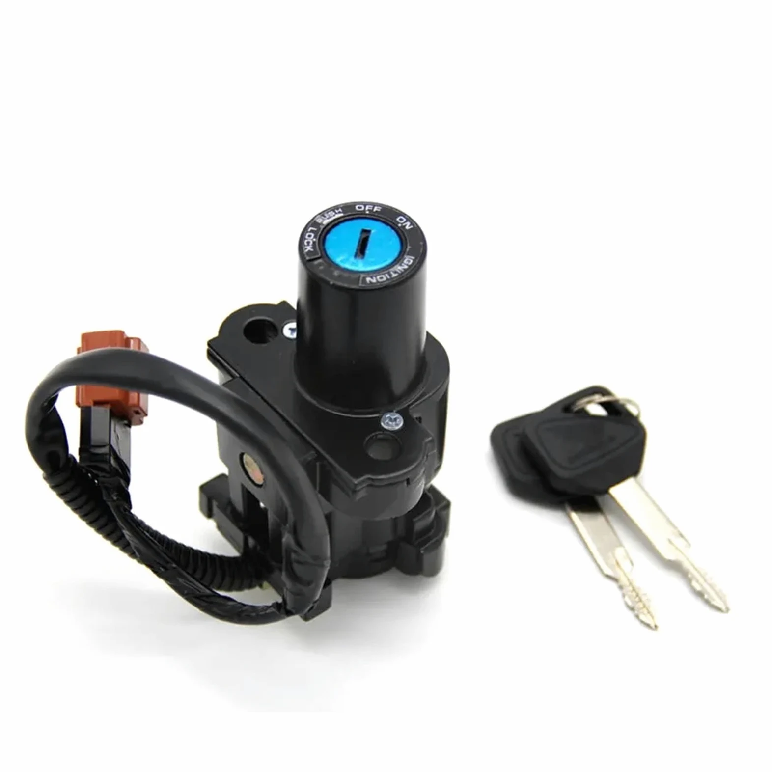 Llave De Encendido Para Motocicleta Compatible Con Honda CBR600RR, CBR1000S, NC700X 35100-MGZ-A02, 35100-MGS-A31, 35100-MFJ-A41 Cerradura de encendido con llaveJuego