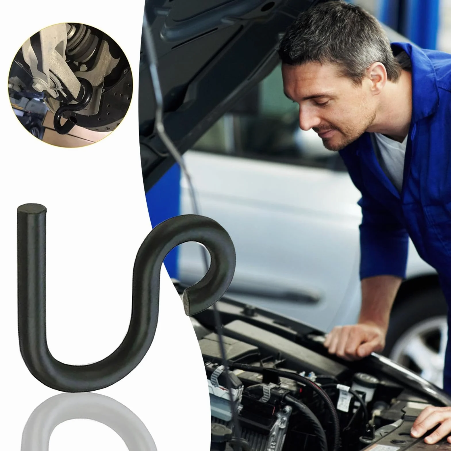 Herramienta de brazo de control inferior, herramienta separadora de rótulas automotrices, herramienta de buje especial automotriz, junta esférica, herramientas de reparación de automóviles