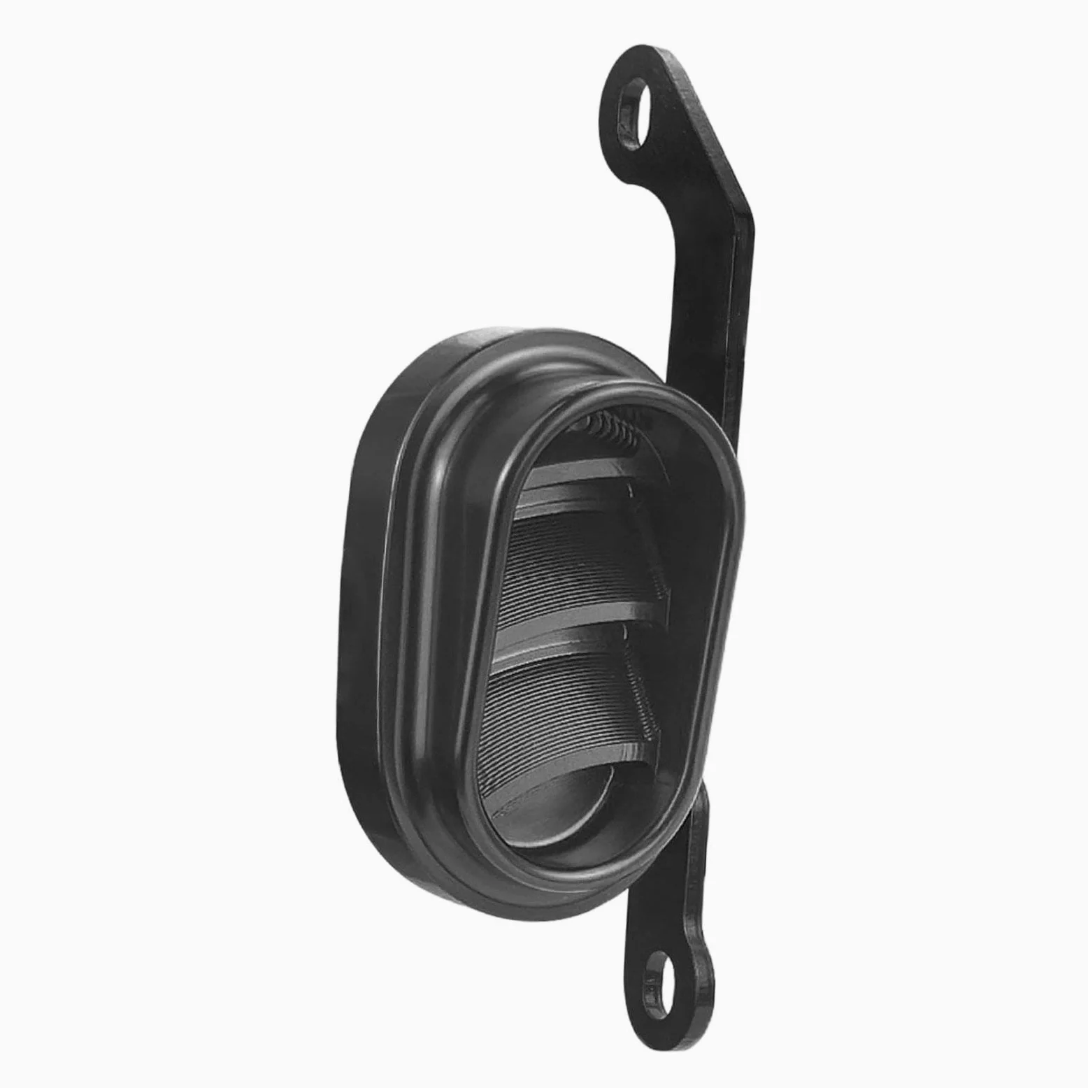 Qianly Tapa de Filtro de Aire de Motocicleta, Reemplaza Directamente El Protector de Filtro de Aire Portátil de Aleación de Aluminio, Fácil de Instalar para, Negro
