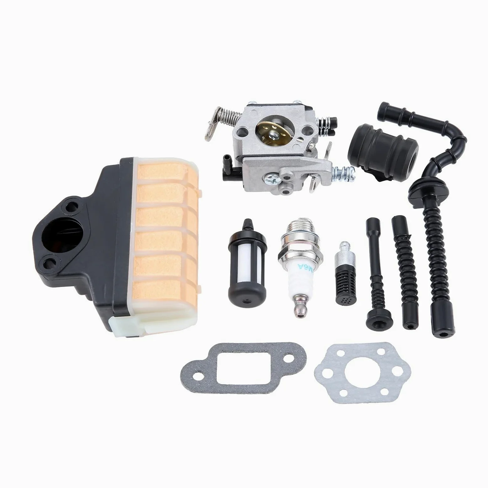 Carburador para motosierra 021 023 025 MS210 MS230 MS250 con filtro de aire Kit afinación línea combustible para WT286