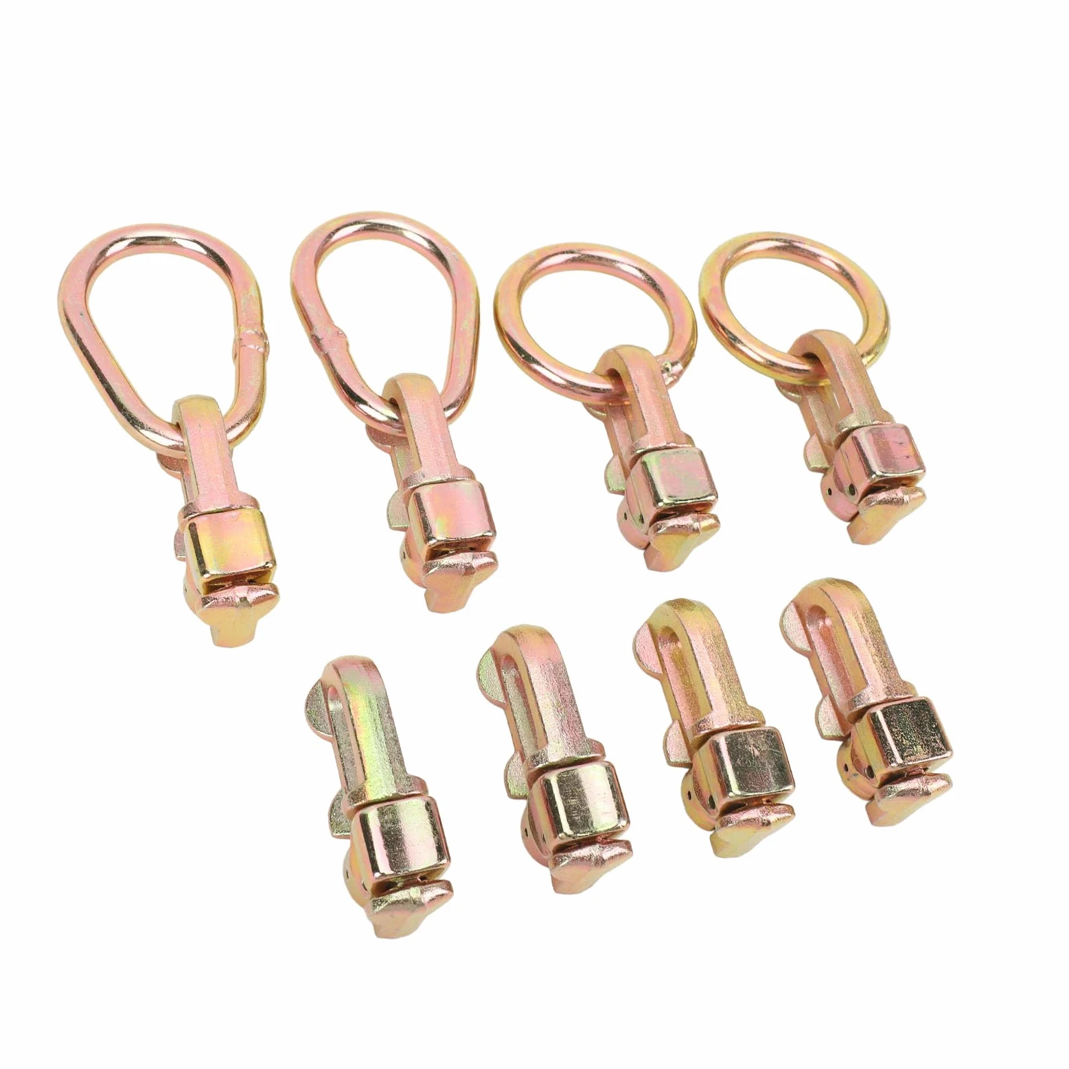 L Accesorios de Pernos de Pista, Acero Al Carbono L Se une a la Riel de Vía Accesorio para Camionetas Remolques, Ideal para UTV, ATV, Motocicleta