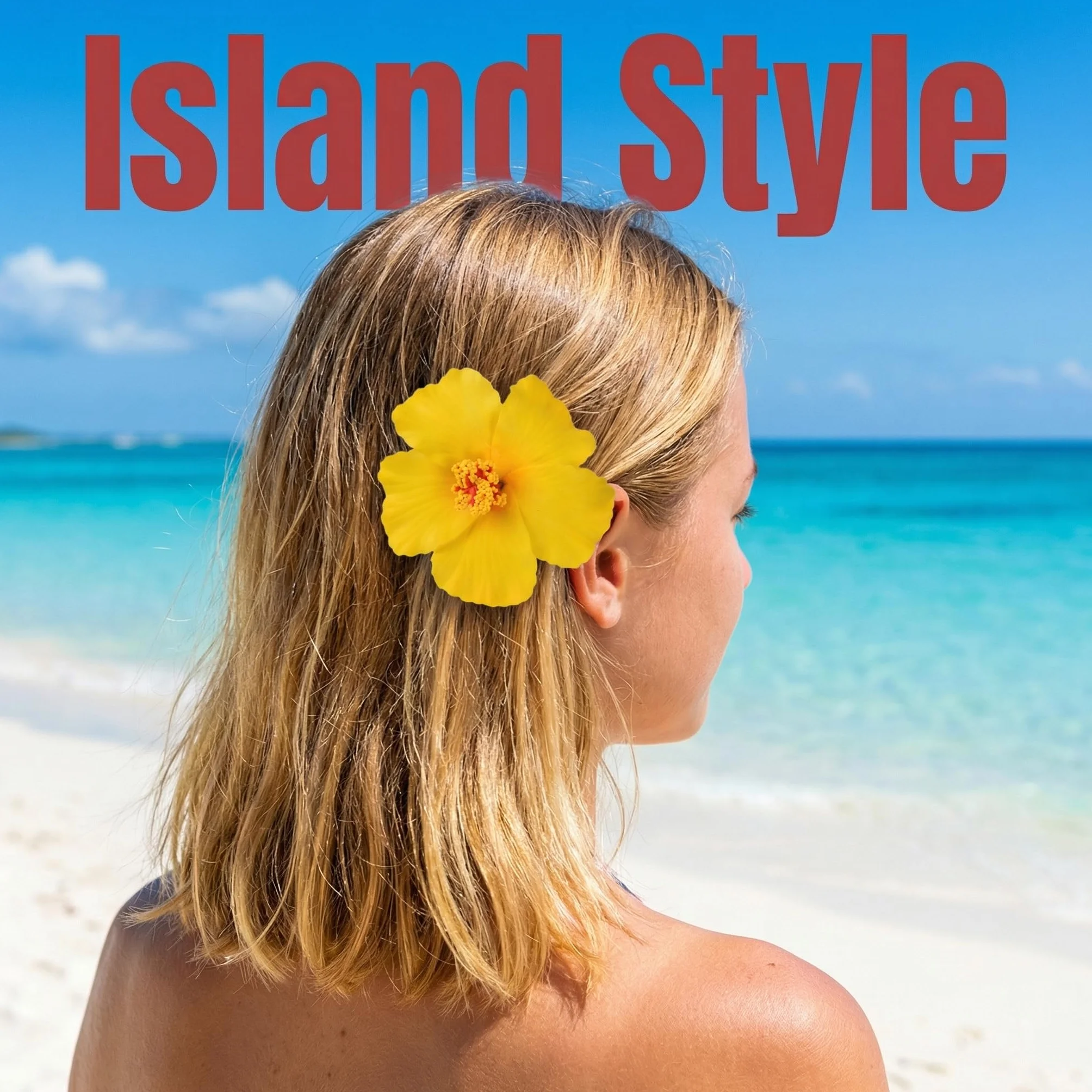 Pinzas Pelo Hawaianas 4 Piezas 9cm Multicolor Plumeria Horquillas para el Pelo Flores Tocados Fiesta Playa