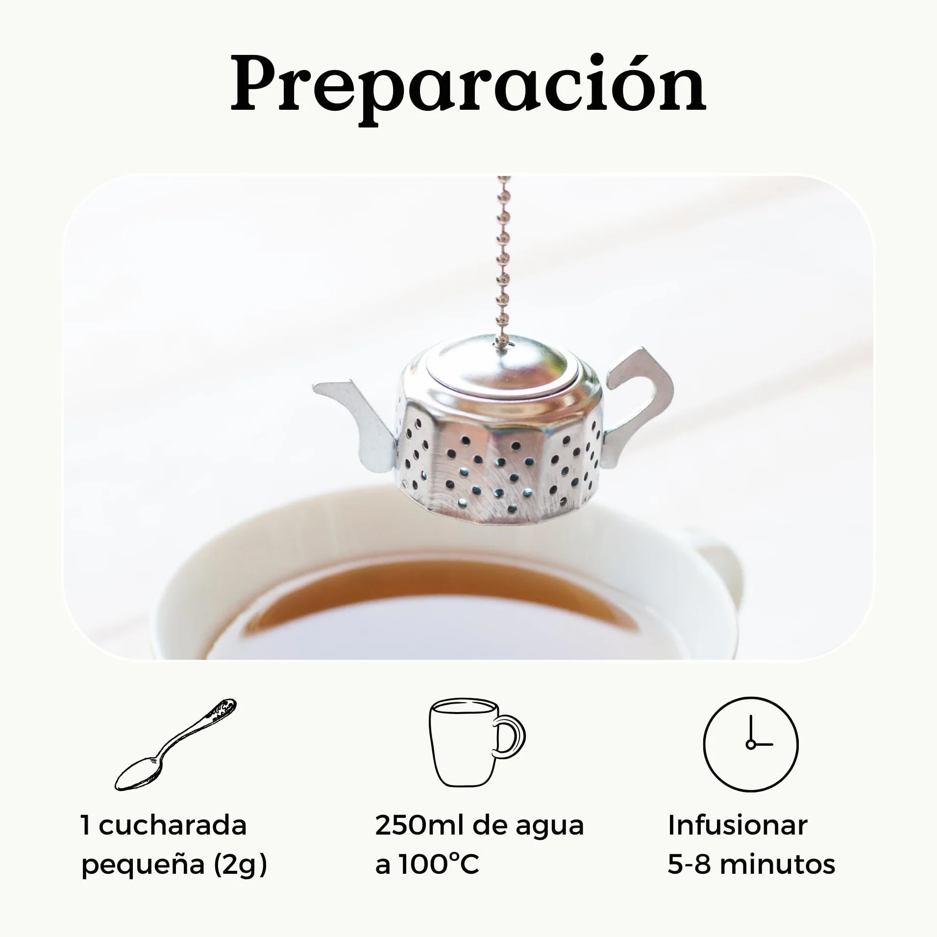 Té Rooibos Orgánico a Granel 200g 100 Tazas REPLANTEA