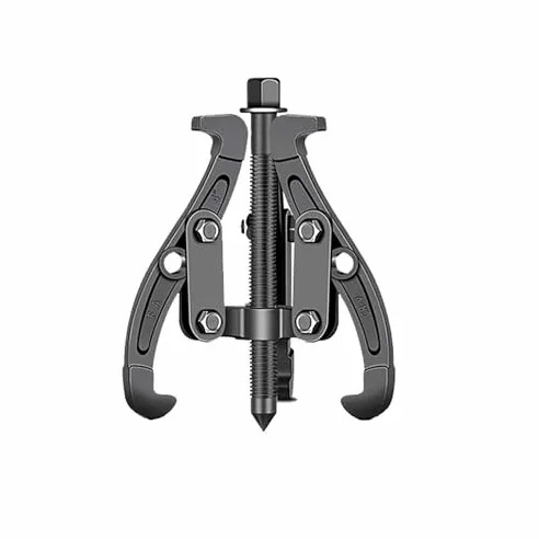 Extractor de rodamientos ajustable de 2 mandíbulas y 3 mandíbulas, extractor de engranajes de acero al carbono para una extracción eficiente de rodamientos pequeños (4 pulgadas), rendimiento estable
