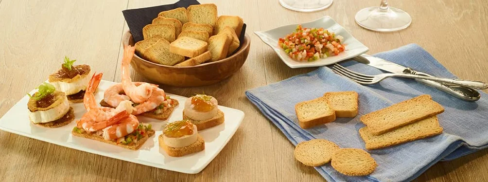 Recondo Tostada Canapé Cuadrada 100g