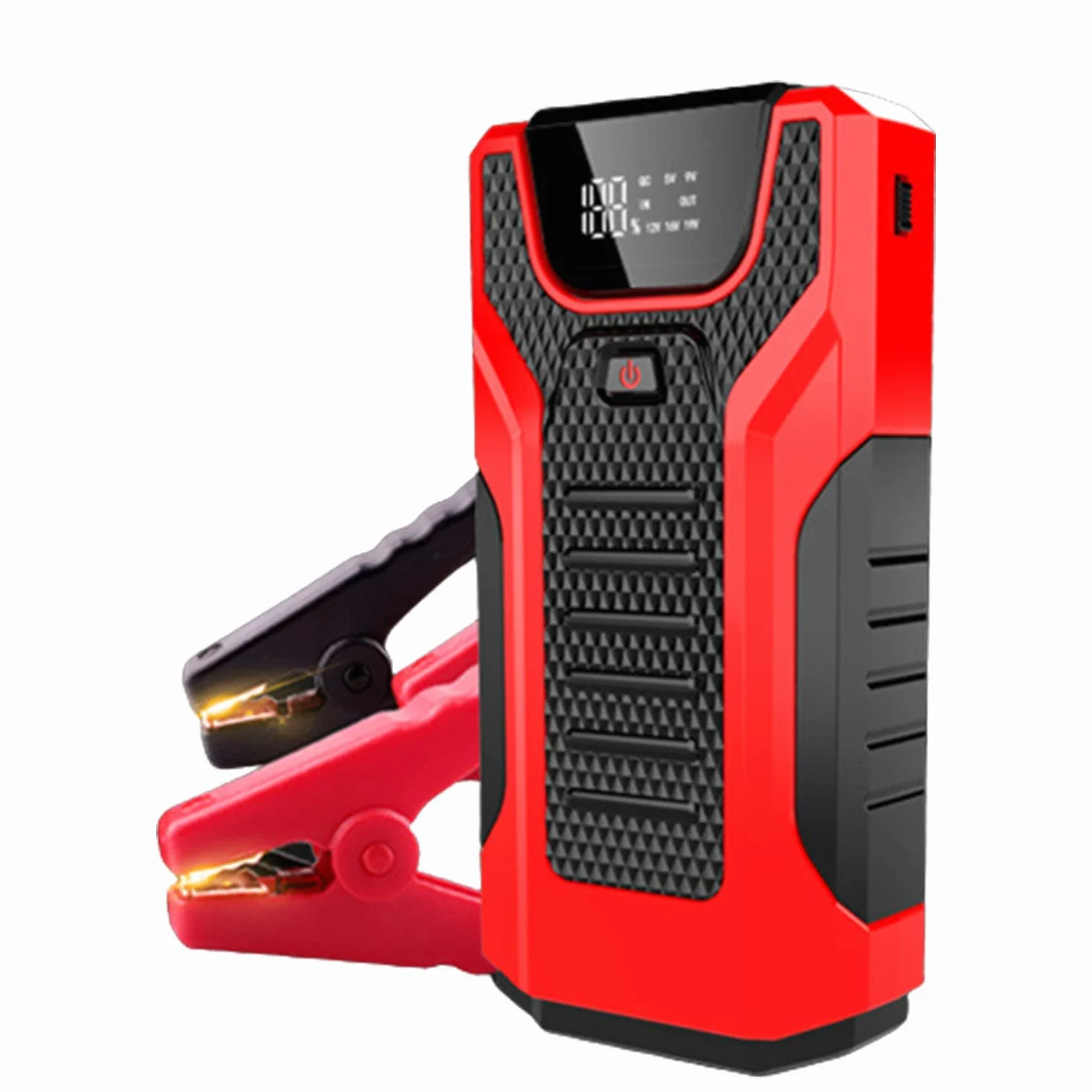 Arrancador de batería de Coche, 1000 A, 28 000 mAh, portátil, 12 V, para Motores de Gasolina de hasta 6 L y diésel de 4 L, con Pinzas Inteligentes.