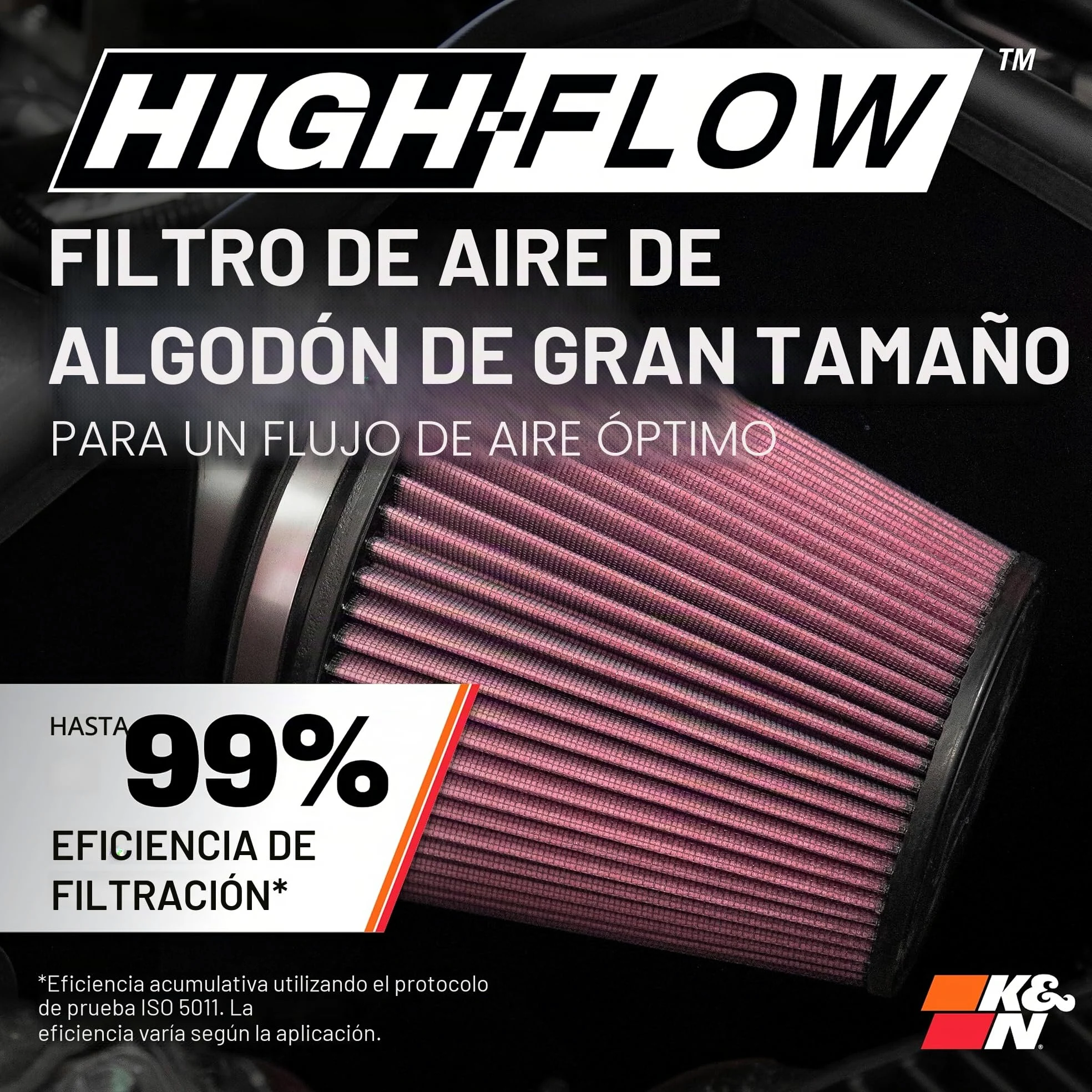 K&N 69-9756TFK Kit de Admisión de rendimiento Coche