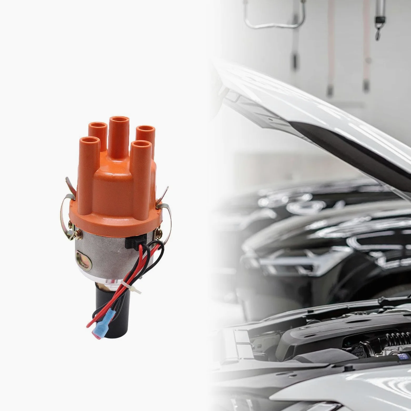 Distribuidor de Encendido Electrónico con Módulo Accesorio de Motor de Automóvil Instalación Fácil y Práctica Uso en Talleres Automotrices