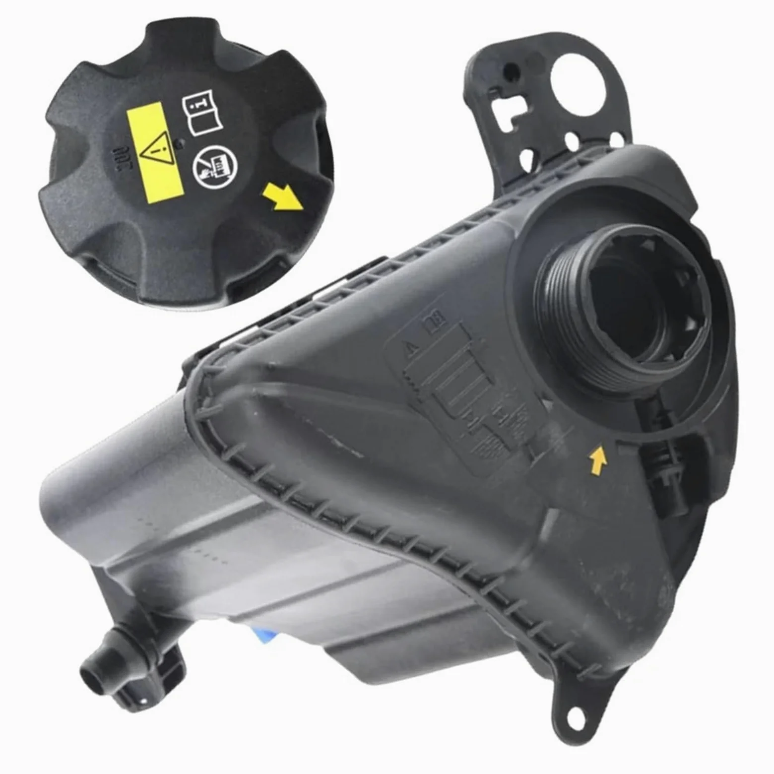 para BMW F07 F10 F18 F06 F12 F13 F01 F02 N55 17137647283 17117639021 Depósito de expansión con Tapa de refrigerante
