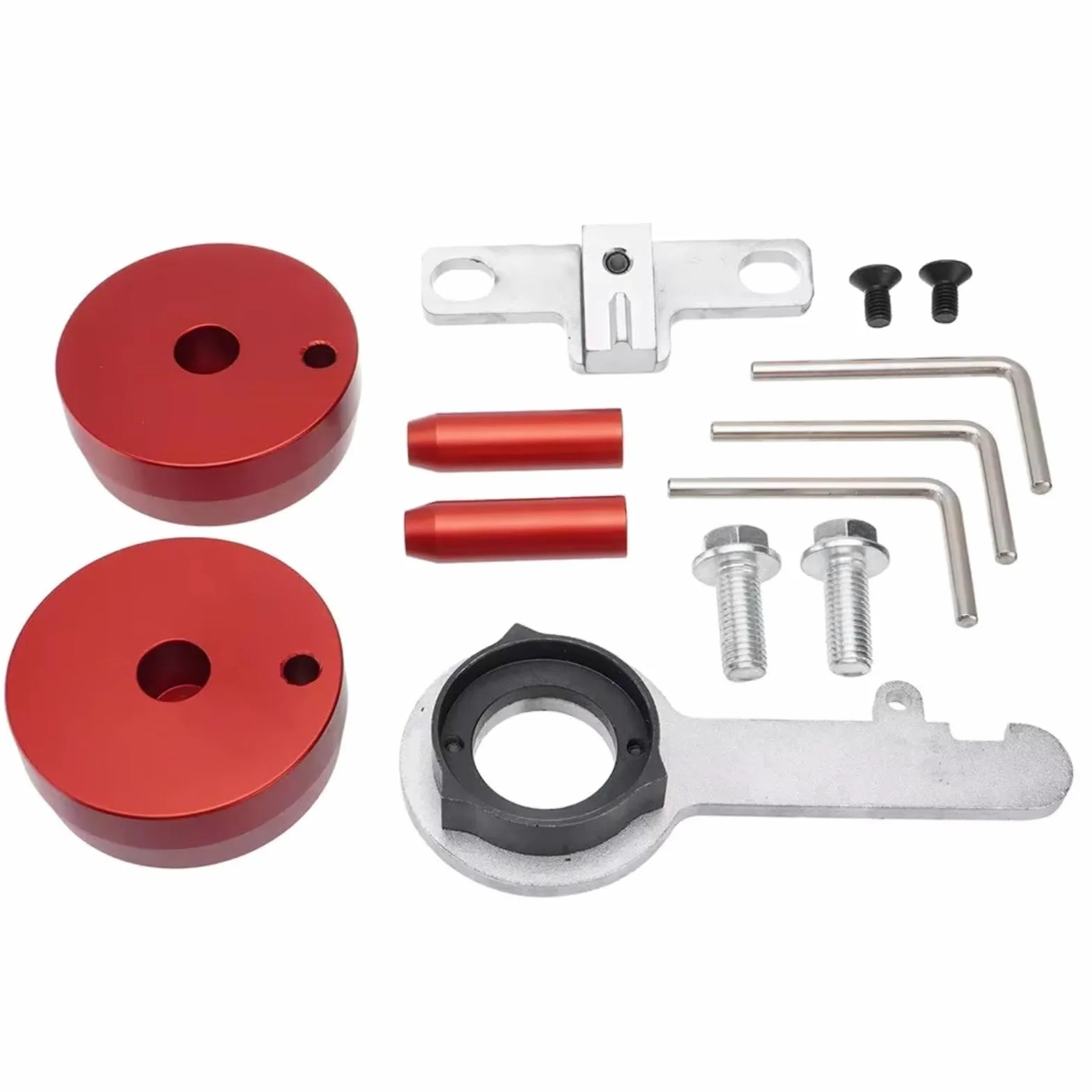 Kit De Herramientas De Reparación De Bloqueo Árbol Levas 2.0 TDCi EcoBlue 303-1643 303-1637 Compatible Con Ford Para Edge Para Focus Para Galaxy 2018-2024 Herramienta Correa Distribución para Motor