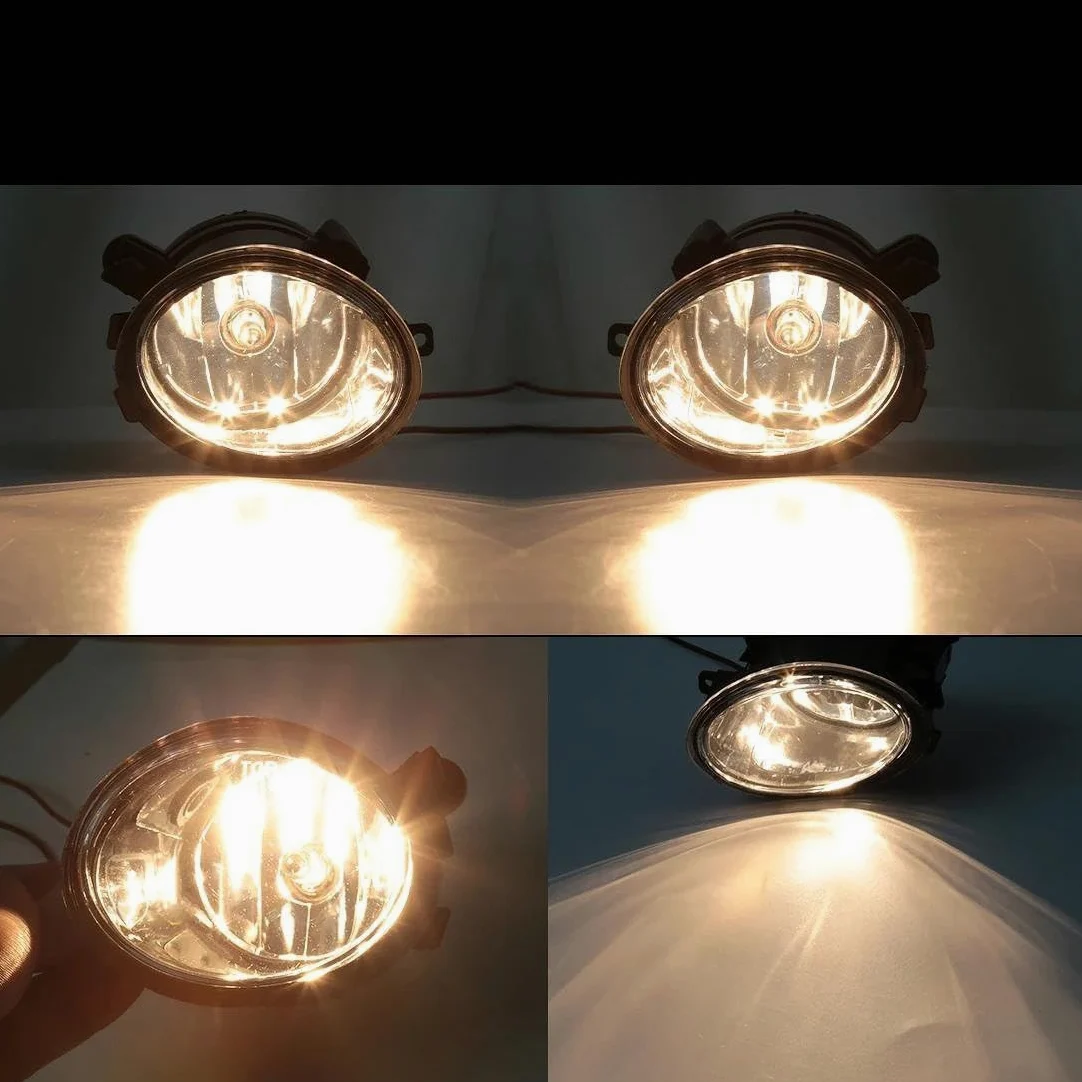 BENSIL Luces Antiniebla De Coche, Bombillas Delanteras De Conducción Para B&MW M5 E39 2001-2003 M3 E46 2002-2006 M3 E46 2002-2005 Montaje de luces de antiniebla(Color:1)