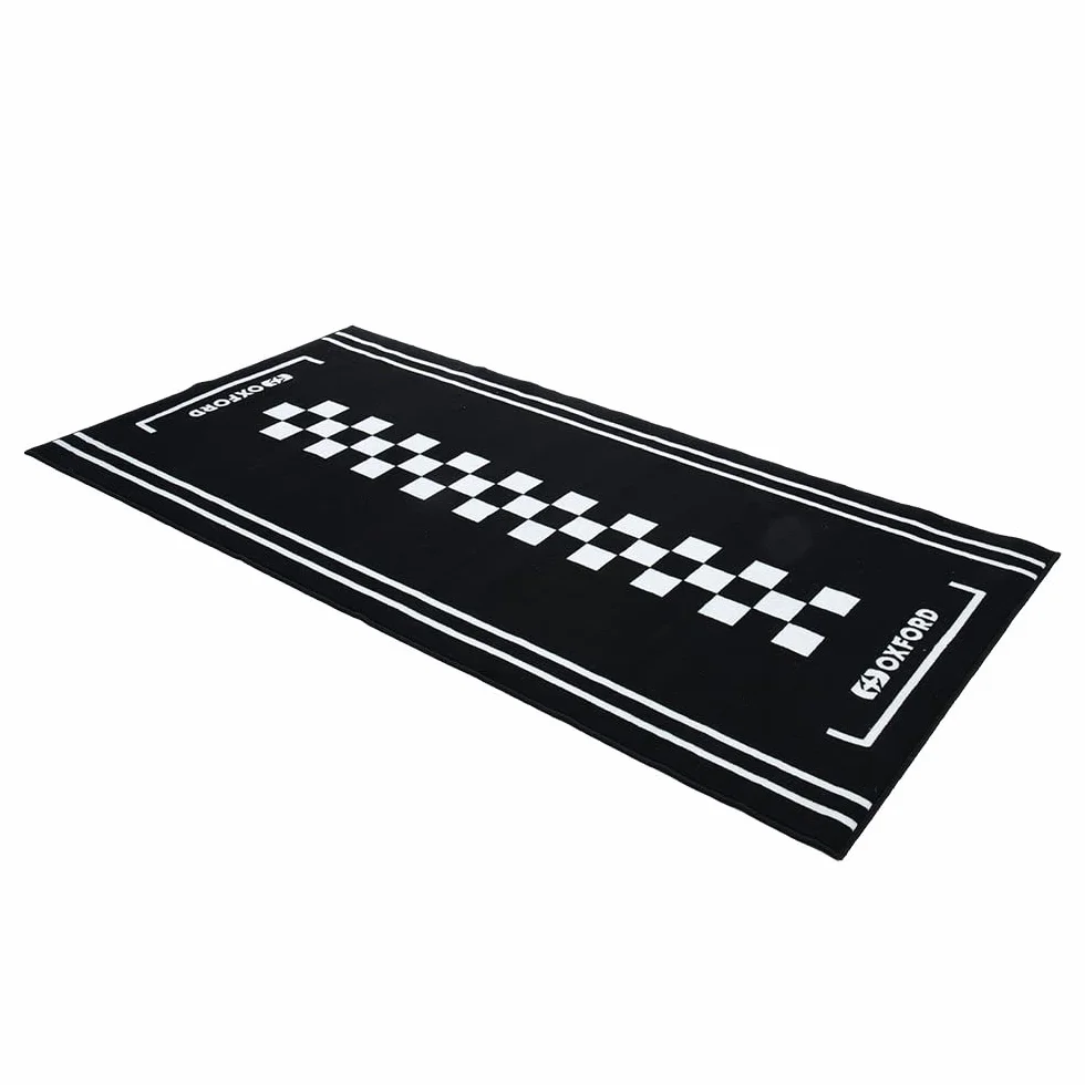 Oxford Products Alfombra de Garaje para Taller de Carreras de Motocicletas