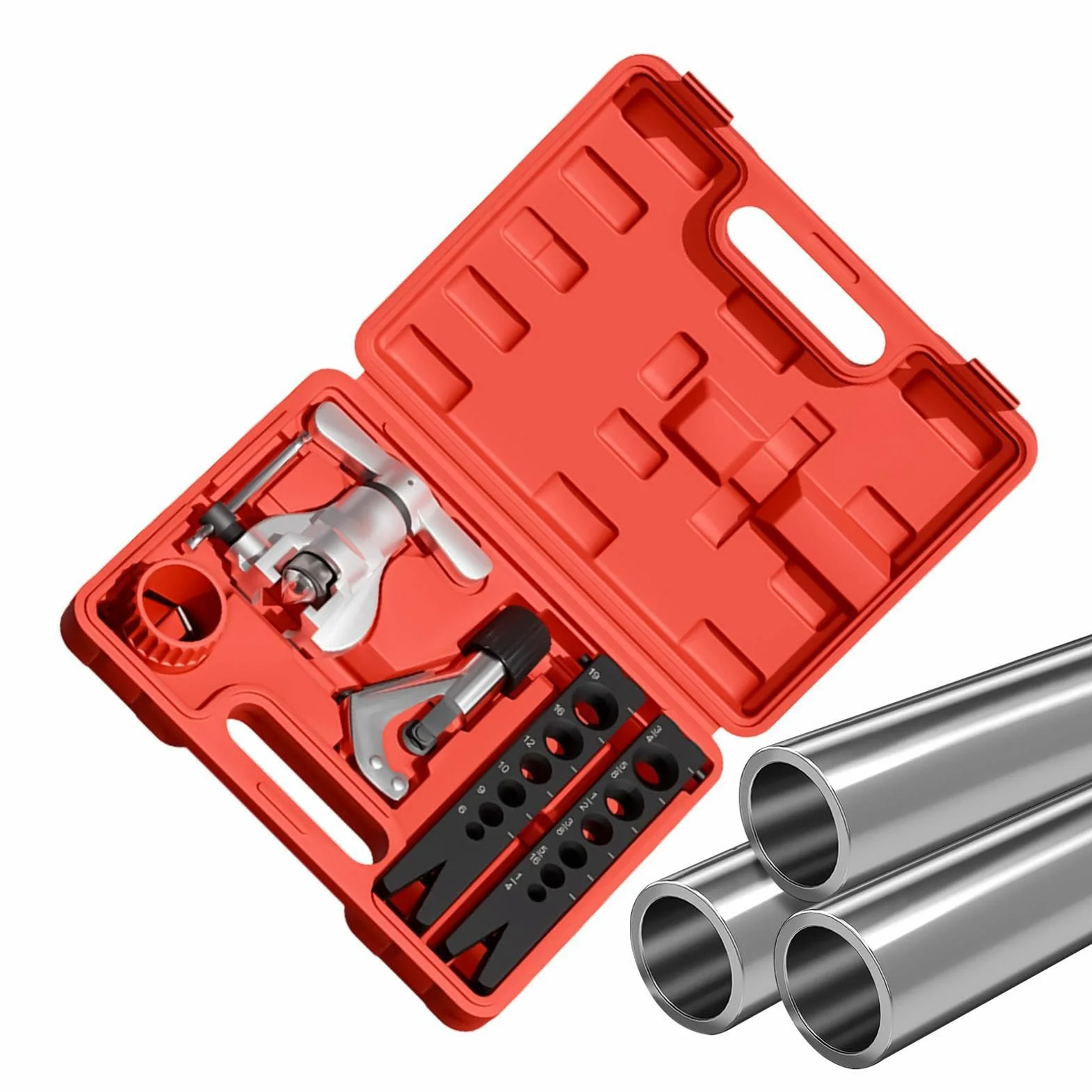 Herramienta Abocardadora Línea Freno Kit De Reparación De Tuberías | Abocardadora Para Tubería Pesado Para Garaje Taller Industria Hogar Exterior Automóvil Camión