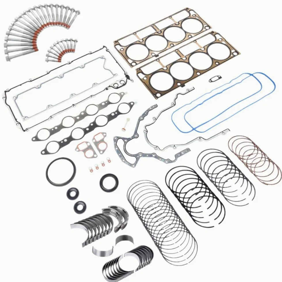 Kit de reconstrucción de motor con perno de junta compatible con Silverado Suburban Sierra Gen III