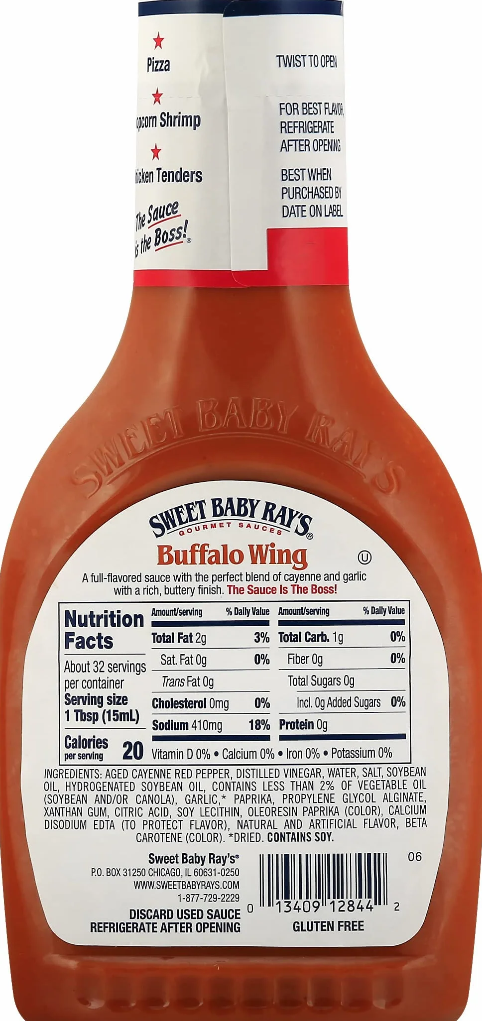 Sweet Baby Ray's Buffalo Wing Marinade & Sauce 16oz Bottle Pack of 3