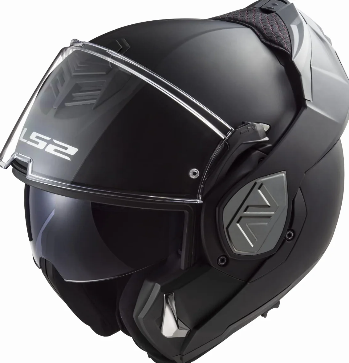 LS2, Casco Moto Modular ADVANT Solid Matt Black,