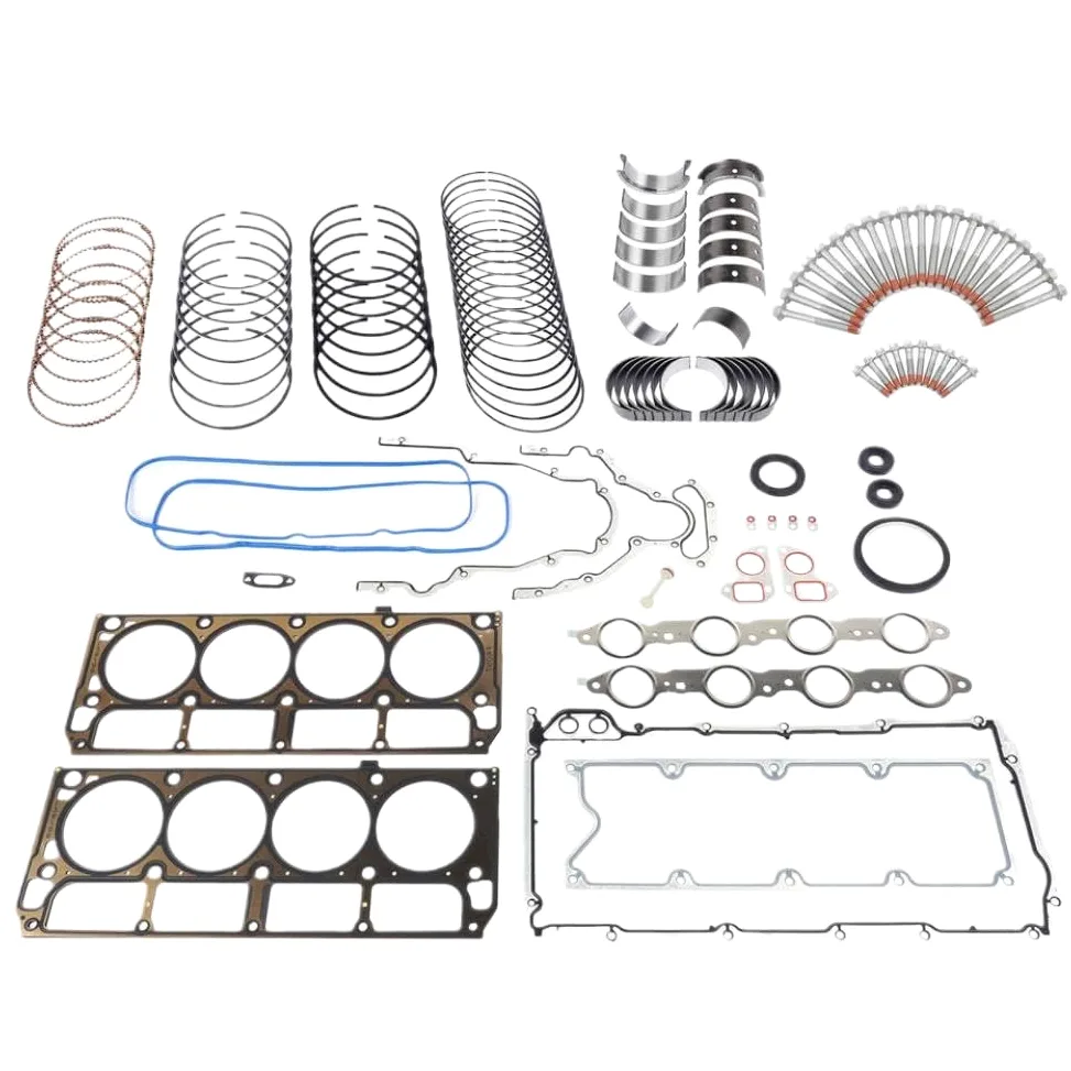 Kit de reconstrucción de motor con perno de junta compatible con Silverado Suburban Sierra Gen III