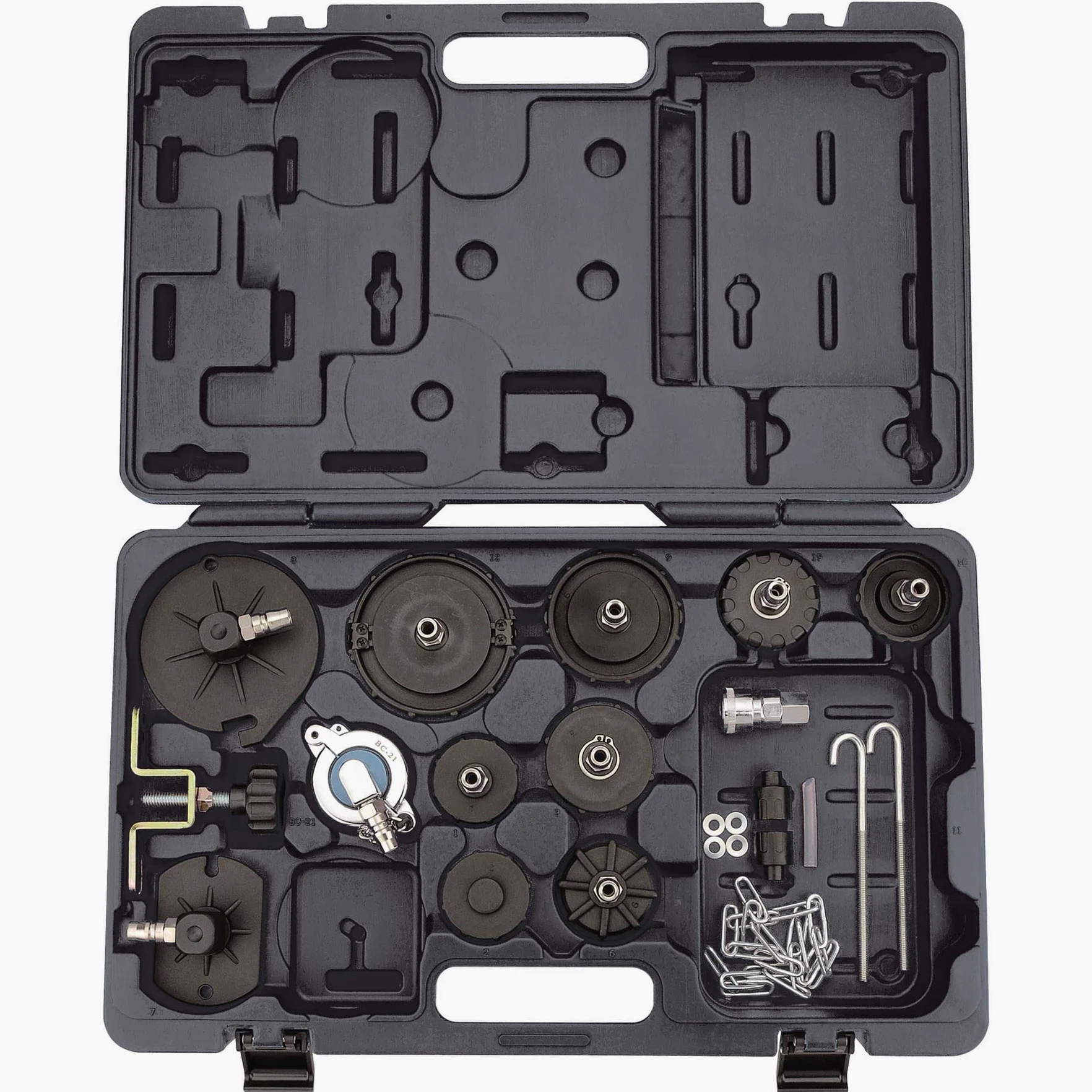 Draper 28836 Kit de adaptadores para drenaje de frenos