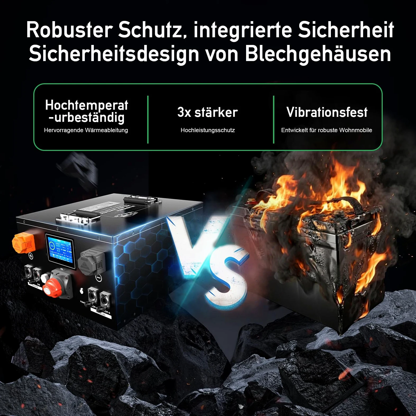 Mjbsan LiFePO4 - Batería de litio recargable de 24 V y 320 Ah, 8192 Wh con 200 A BMS, Bluetooth, resistencia a la descarga profunda y baja autodescarga, para autocaravanas, solares, fuente de