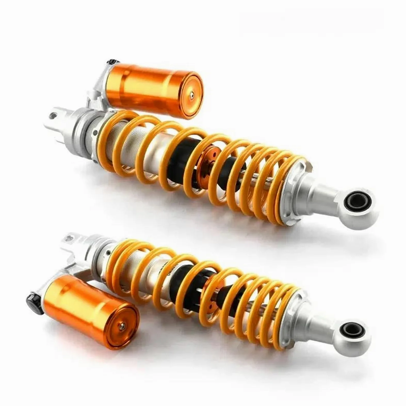 2 amortiguadores Traseros oleoneumáticos Ajustables invertidos para Motocicleta Suzuki ATV (320 mm, 340 mm y 360 mm)