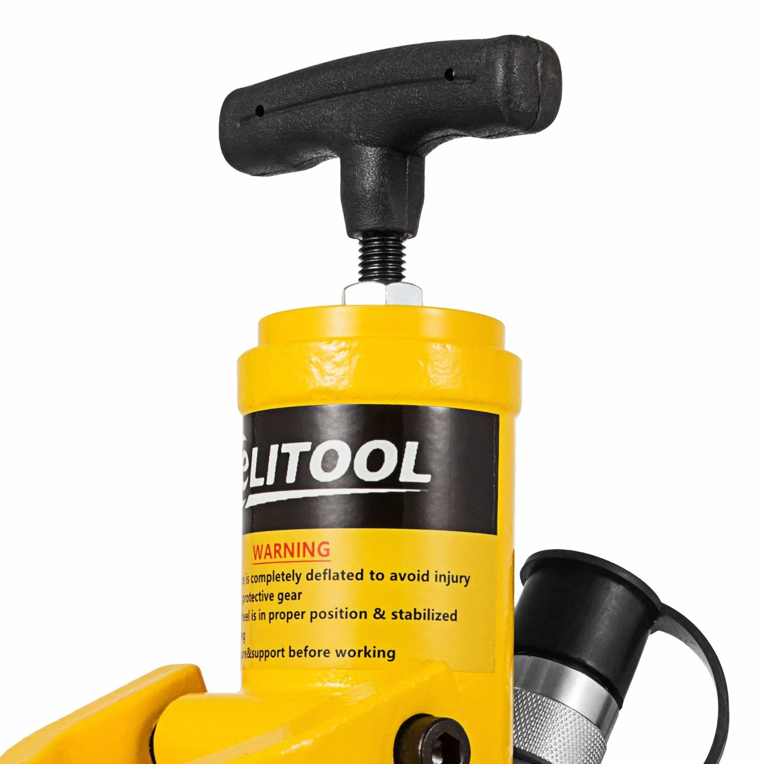 VEVOR Trituradora de perlas hidráulica de 13,8 toneladas, tecnología de montaje de 10.000 psi, huella hidráulica de 12,7 cm