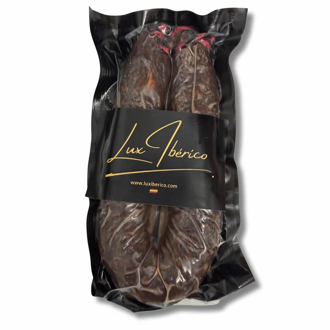 Morcilla Achorizada Ibérica Picante 250g LUX IBÉRICO