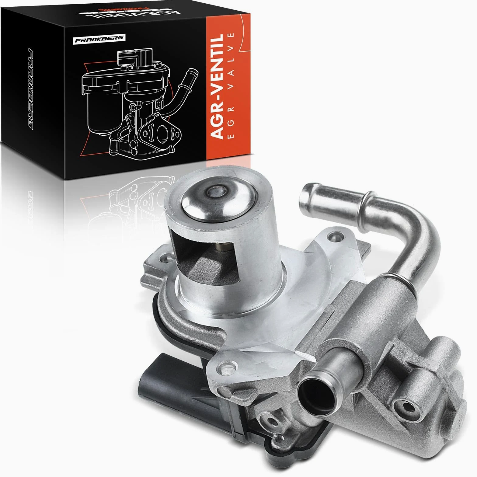 Frankberg Válvula EGR Diesel Compatible con Dokker MPV KE 1.5L Clio IV BH 1.5L M.e.g.a.n.e III Grandtour KZ0/1 1.5L Duster HS 1.5L Juke F15 1.5L Replace# 1471000Q0K