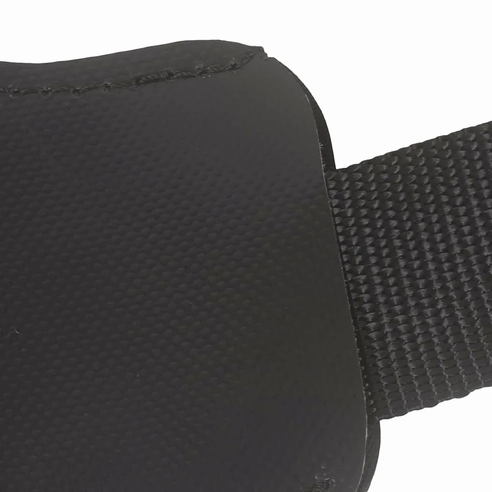 MOTO4U Correa de amarre universal para motocicleta con tensor de cinturón - Correa de amarre para rueda trasera de motocicleta en negro