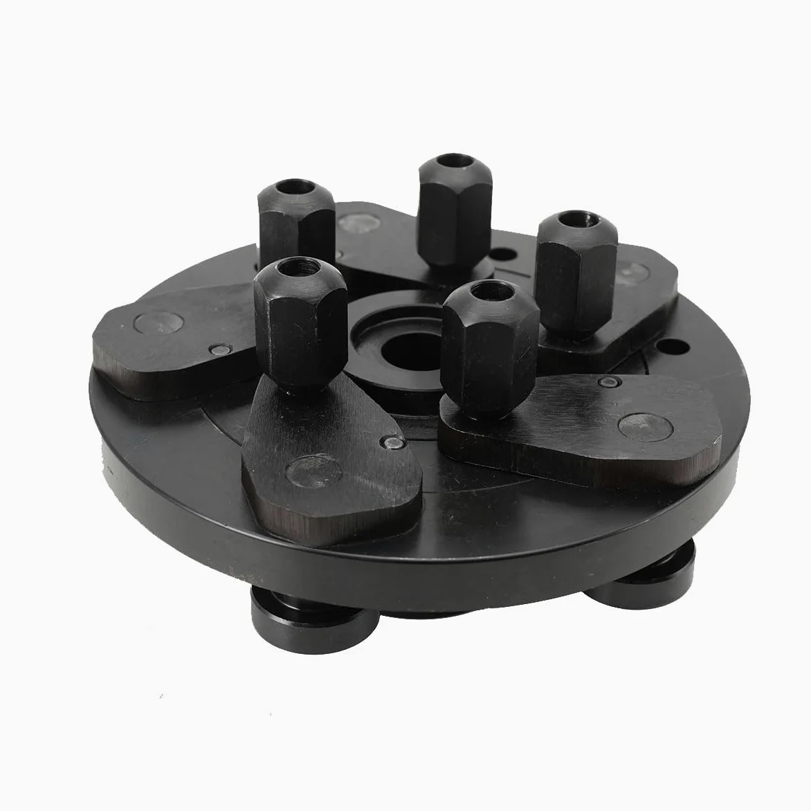 Adaptador de equilibrador para Llantas, Accesorio Universal para máquina de Equilibrio, Herramienta de Giro de neumáticos de diámetro de Eje de 40 mm, Rueda de 5 Lug balanceador
