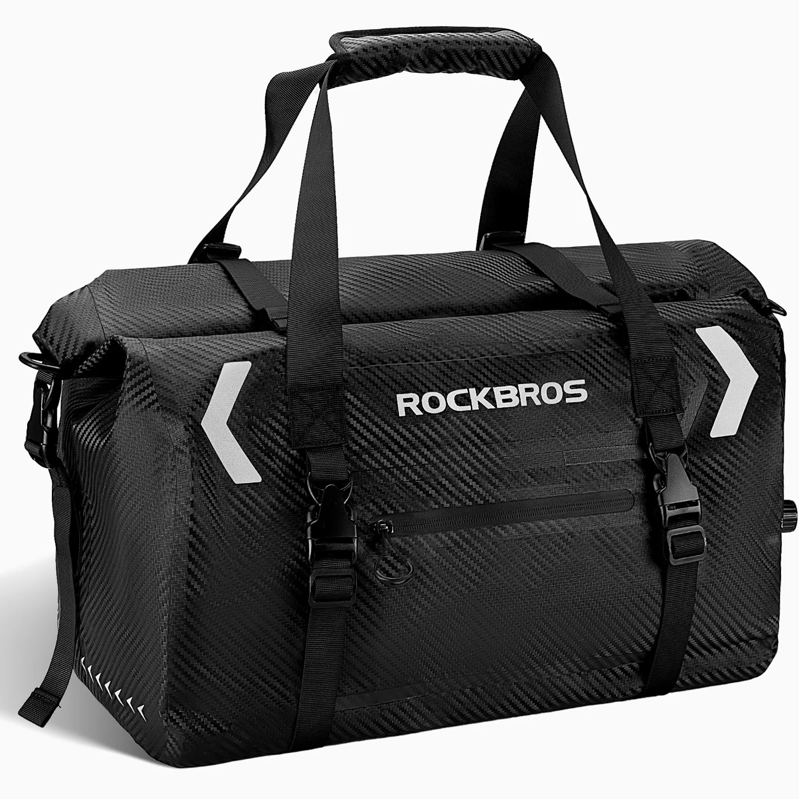 ROCKBROS Bolsa Impermeable Moto, Mochila Estanca Moto PVC Gran Capacidad 20/30/40/50/60L, Bolsa Asiento para Viaje Motociclismo