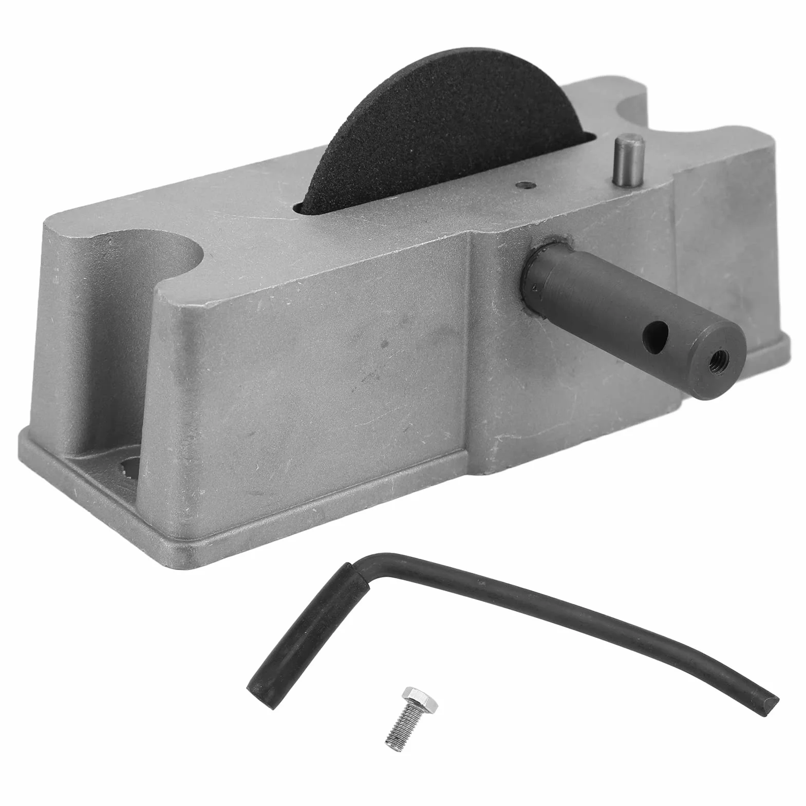 Akozón Limador de Anillo de Pistón Manual, Amoladora de Aleación de Aluminio, Muela Abrasiva de Carburo Grano 120