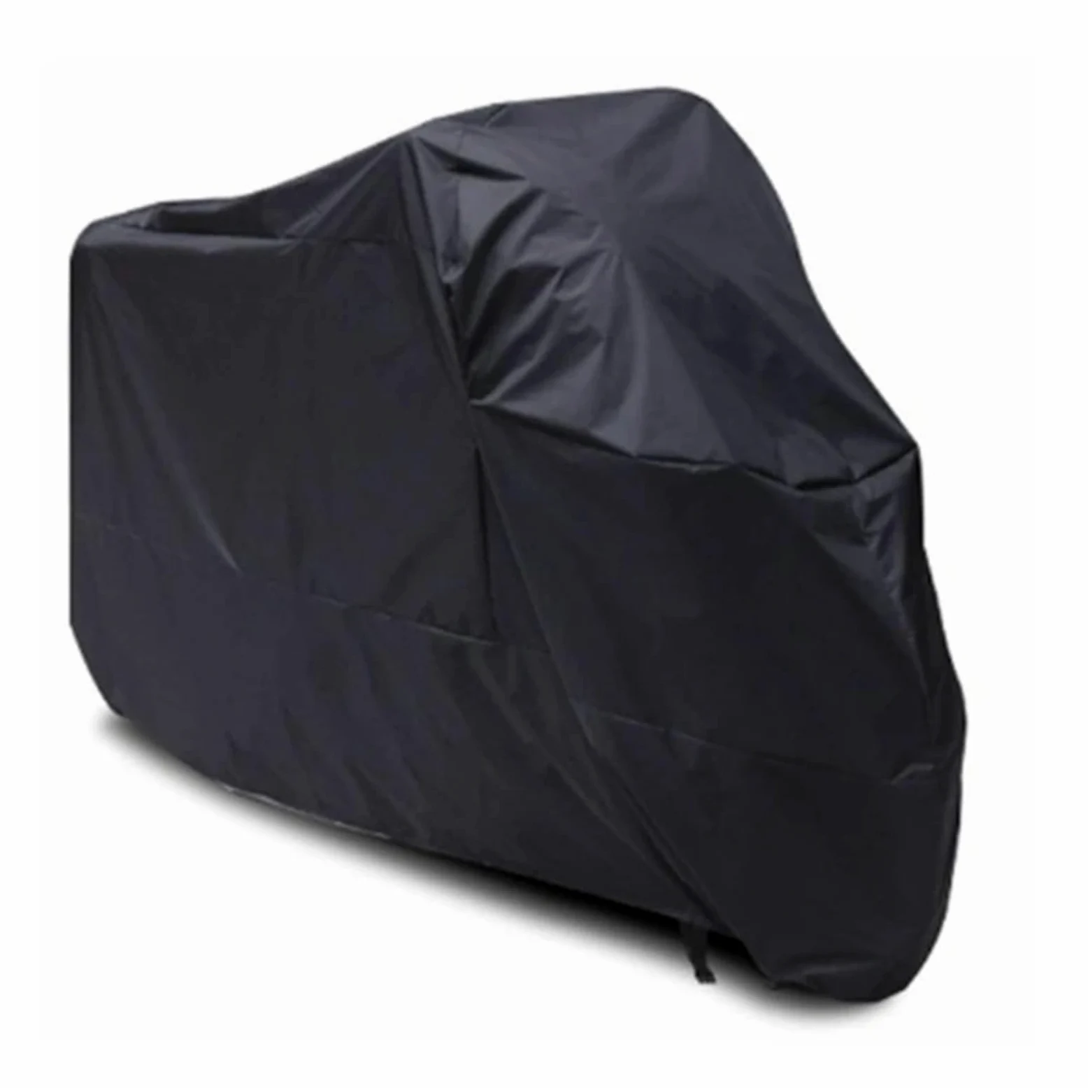 Funda para Moto para Cubierta de Motocicleta Motor Impermeable a Prueba de Polvo, Impermeable, Cubierta Exterior Resistente para Bicicletas para Todo Clima Aire Libre Cubierta de Motocicleta(Black,L)