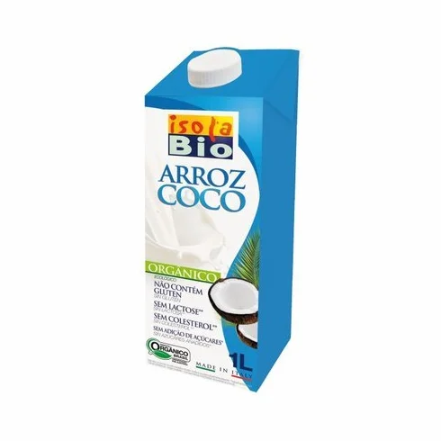 Isola Bio Bebida de Arroz y Coco Bio 6x1L