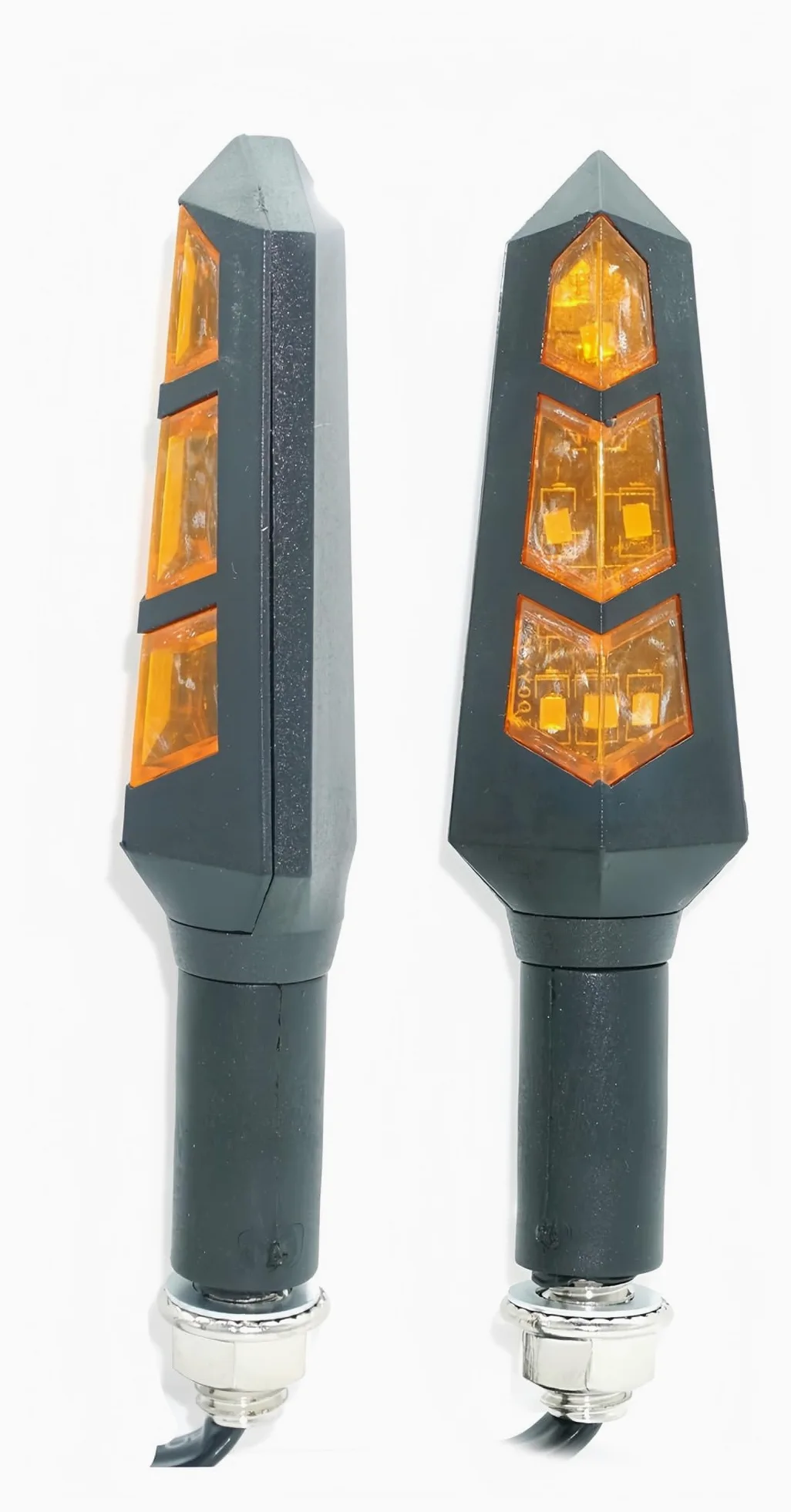 Luces Dirección Señales Motocicleta Luz LED De Señalización De Giro para Motocicleta/Scooter, Intermitente, Luz Trasera, Luces De Posición, Freno.