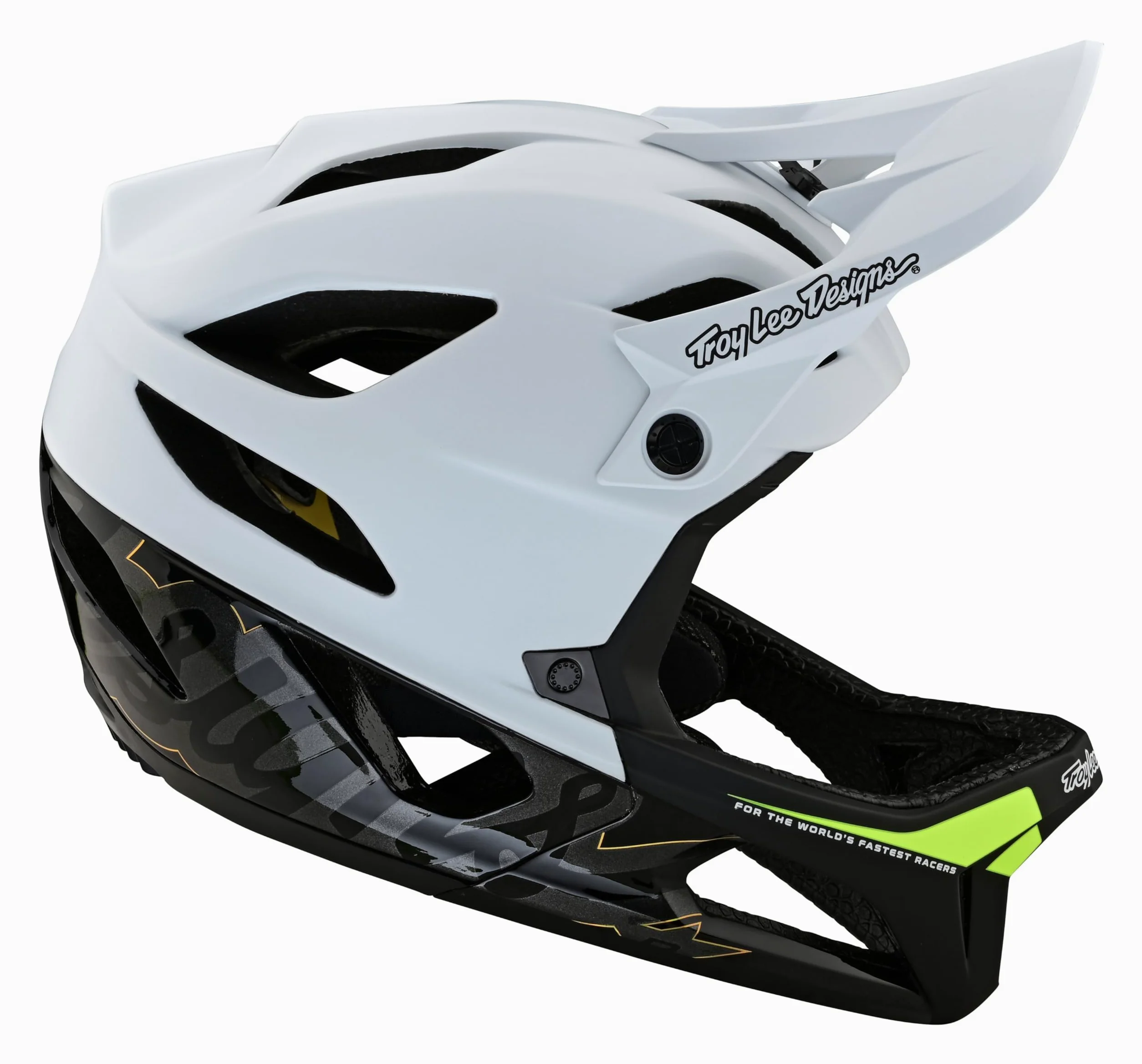 Troy Lee Designs Stage Stealth Stage Ropo - Casco de montaña con ventilación y Descenso Unisex para Adultos