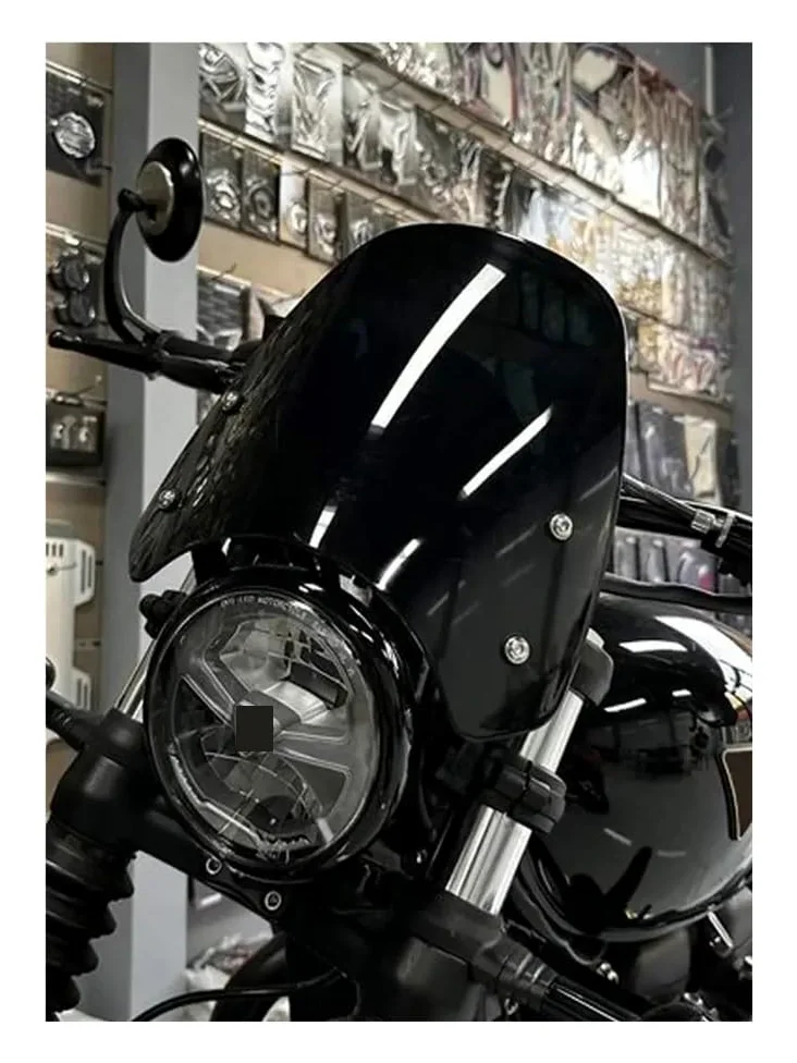 Motocicleta Cúpula Parabrisas Parabrisas de Motocicleta para Bonneville para Bobber 2017-2025 deflectores Aire del Motor la Pantalla Escudo Viento