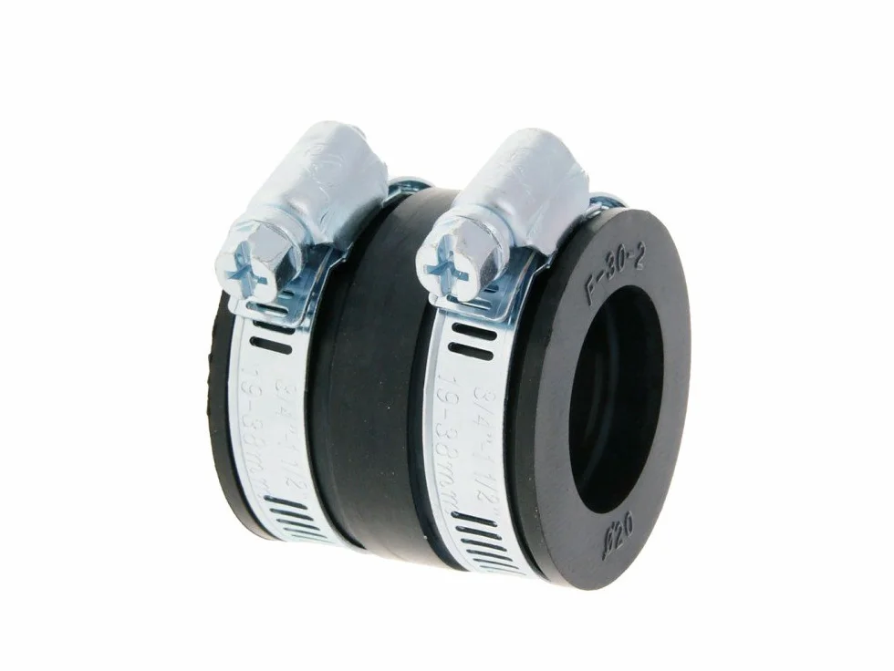 Carburador De Toma contera Goma Adaptador (Brida métrica 20 mm)
