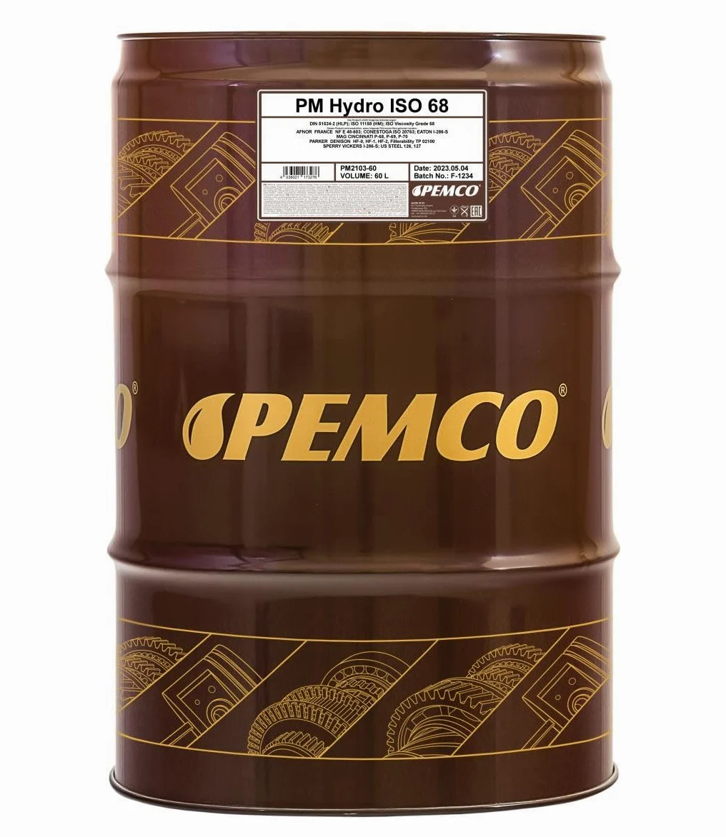 PEMCO Aceite hidráulico PM2103-60 60L Barril