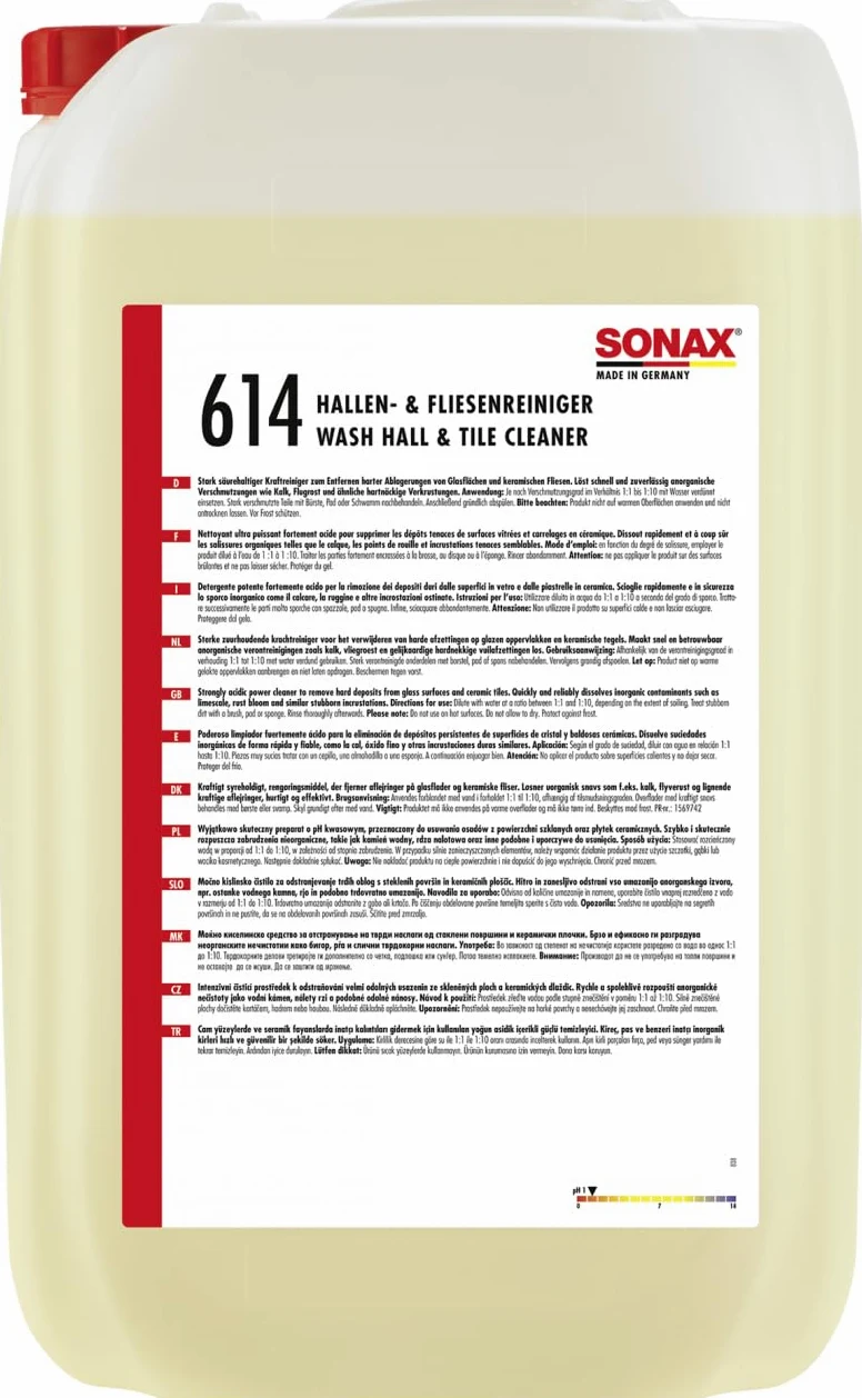 Sonax Hallen+limpiador de azulejos 25 l