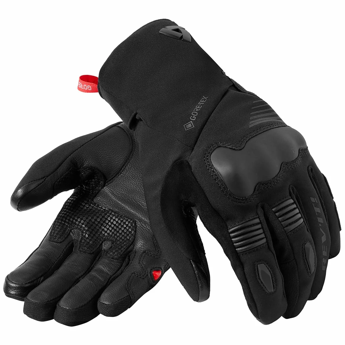 Revit Kryptonite 3 GTX Guantes impermeables para moto, negro, XL