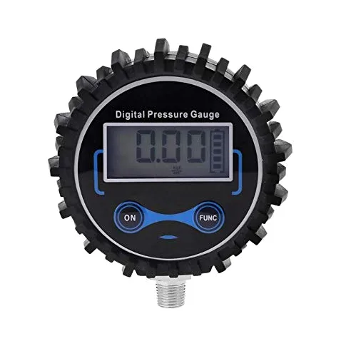 Medidor de presión 0-200PSI Digital LCD medidor de presión de neumáticos Coche Aire PSI medidor manómetro probador de presión de neumáticos 1/8 NPT