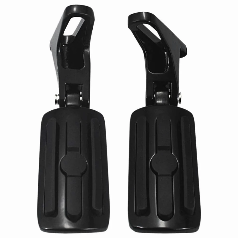 Estribos traseros para pasajero compatibles con Touring CVO Street Electra FLHX Road King FLHR 1993 2024(02 Style)