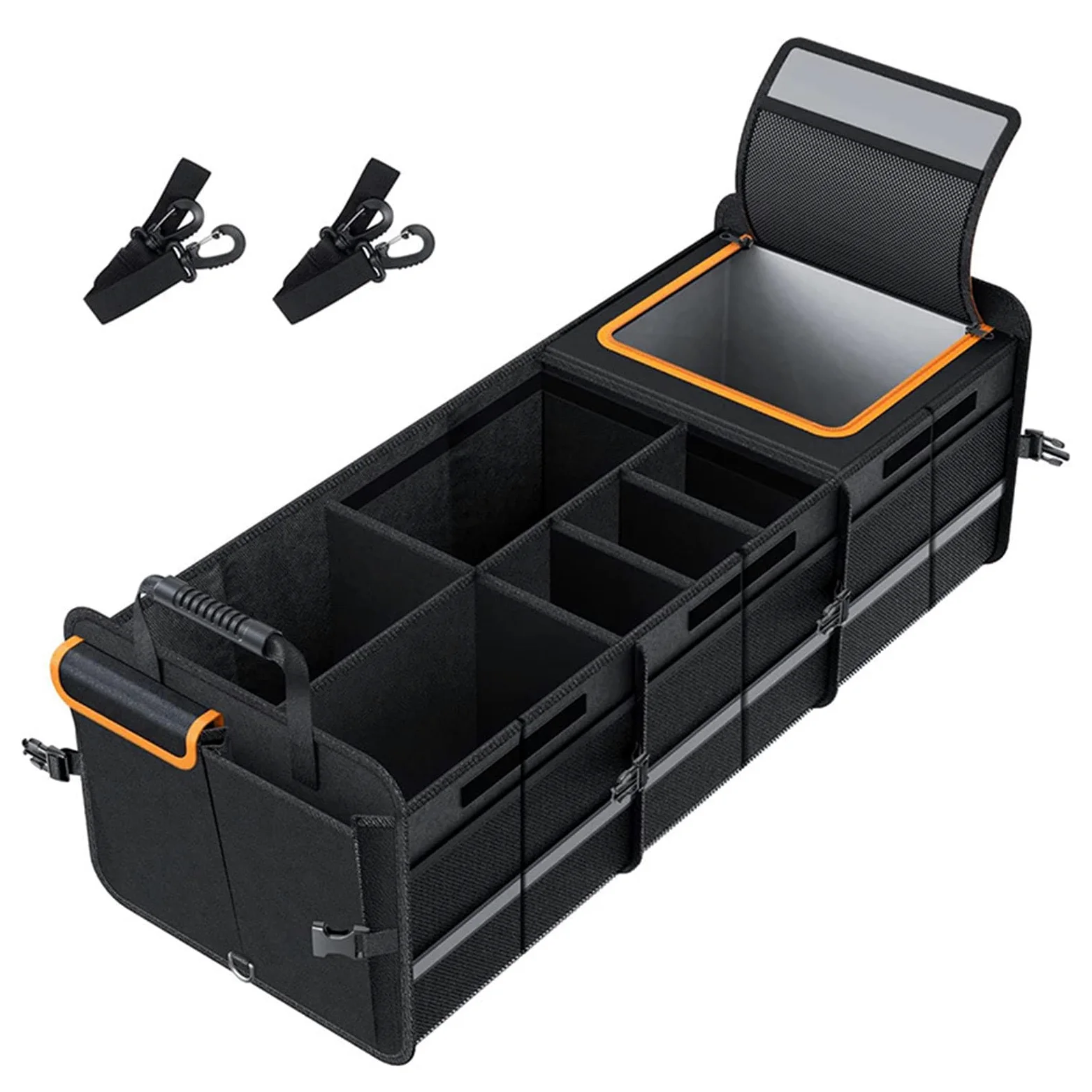 Organizador De Maletero Para Coche SUV Impermeable de Gran Capacidad | Organizadora De Compras Para Automóvil para Viajes Camping Interior de Automóvil Furgoneta