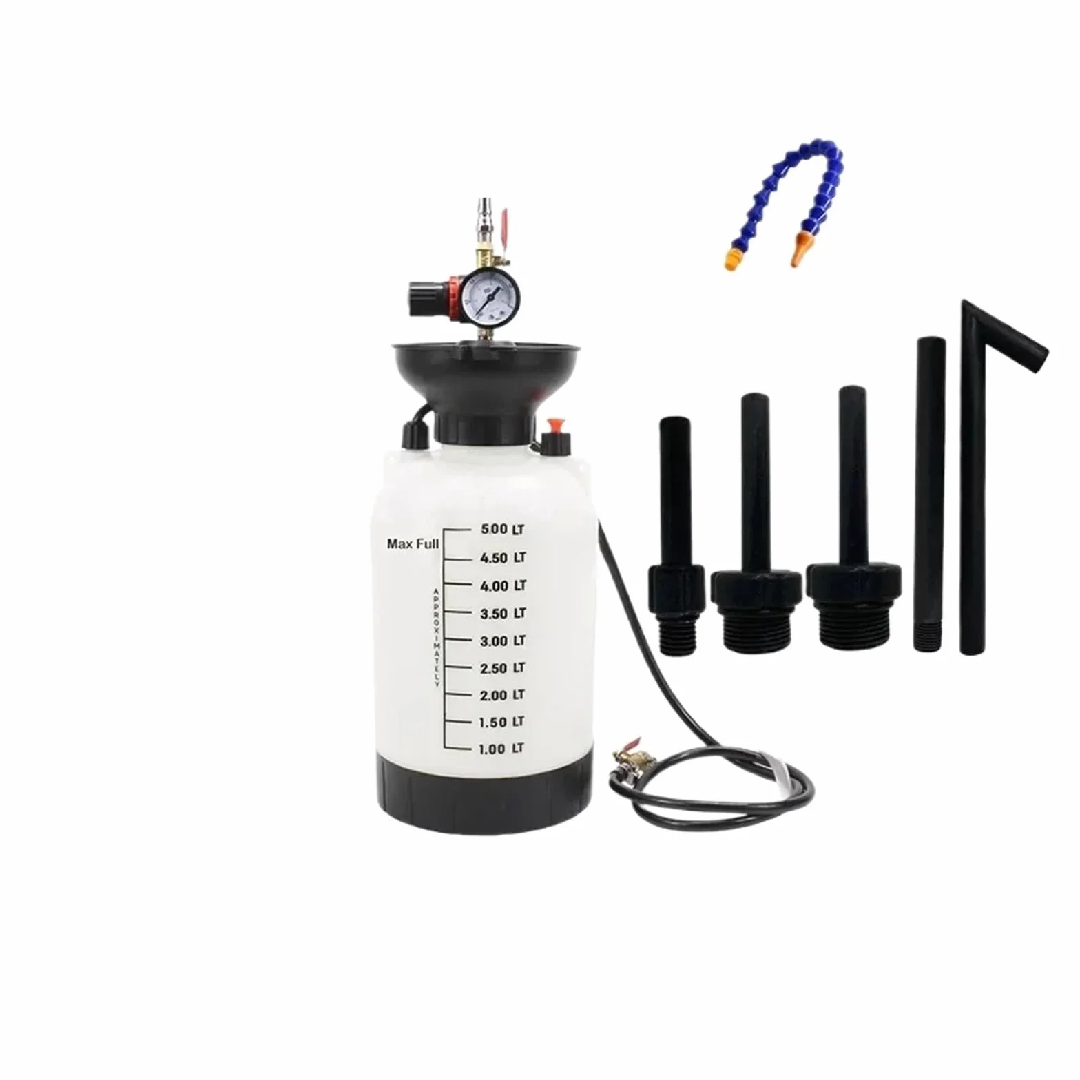 Bombas de Succión Herramienta de recarga bomba fluido automotriz, caja cambios, Extractor y dispensador neumático, tanque llenado aceite engranaje
